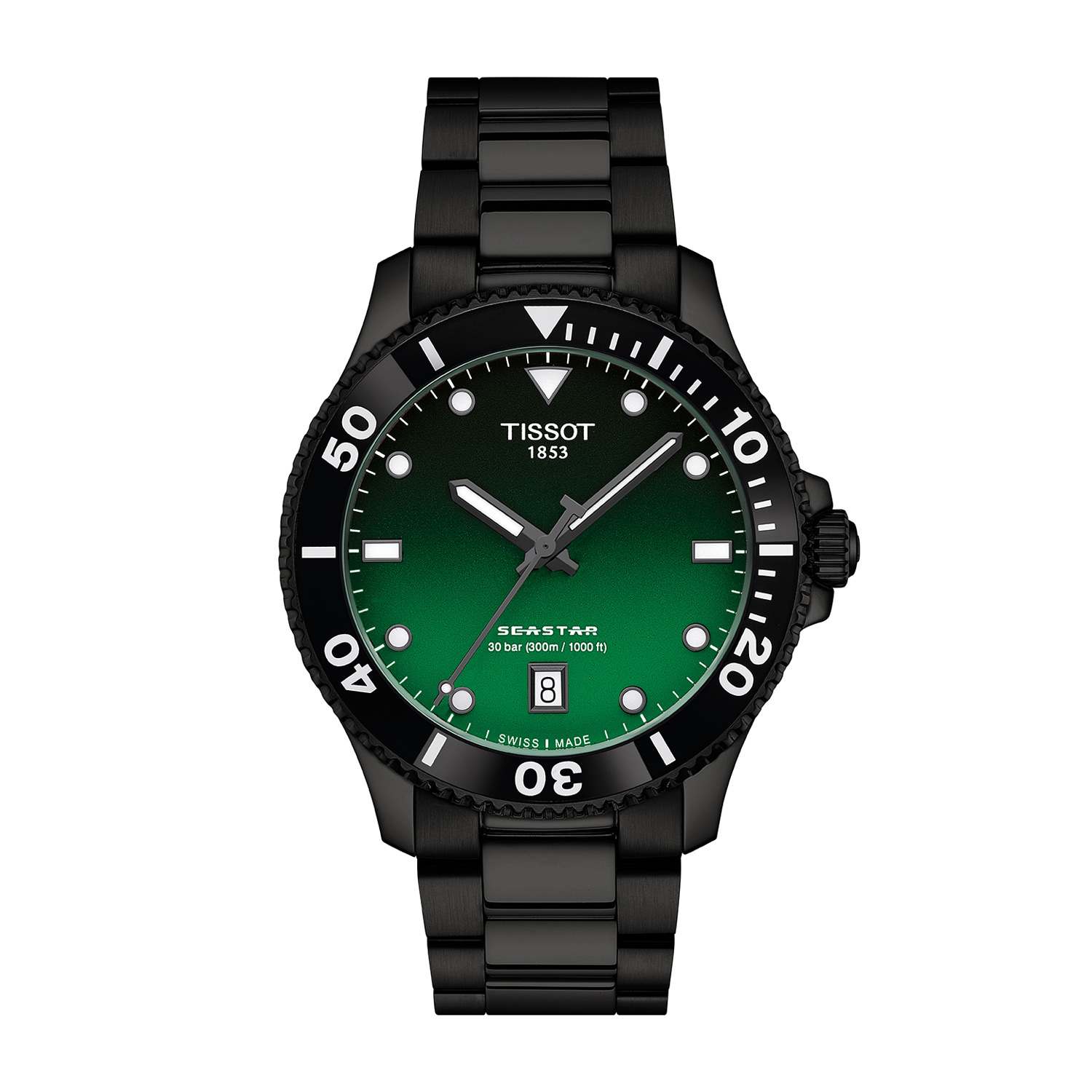 שעון יד לגבר טיסוט - Tissot Seastar T1204103309100