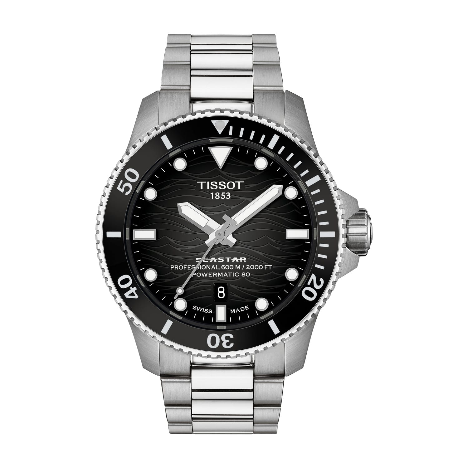 שעון יד לגבר טיסוט - Tissot Seastar 1000 T1209071105100