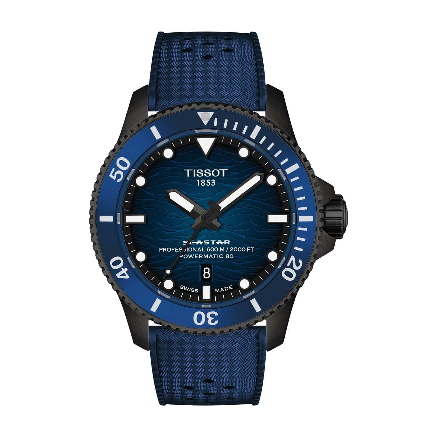 שעון יד לגבר טיסוט - Tissot Seastar 2000 T1209073704100