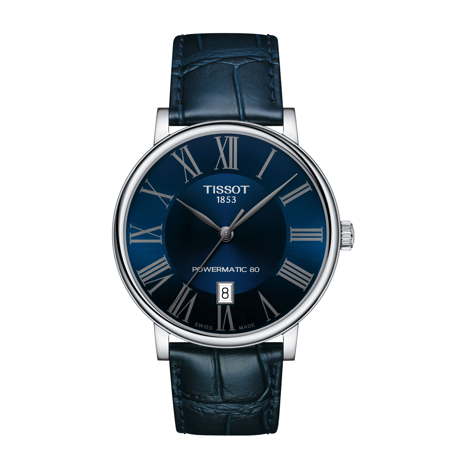 שעון יד לגבר טיסוט - Tissot Carson Premium Powermatic 80 T1224071604300