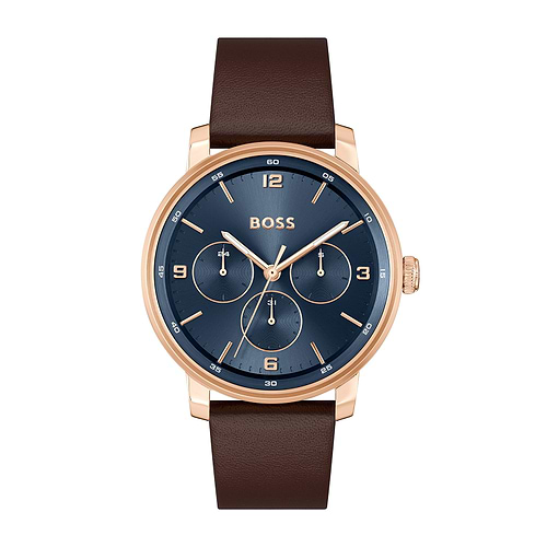 שעון יד לגבר הוגו בוס - שעון Hugo Boss מקולקציית Conte דגם 1514126