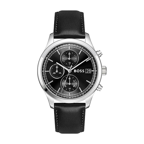 שעון יד לגבר הוגו בוס - שעון Hugo Boss מקולקציית STRATUS דגם 1514326