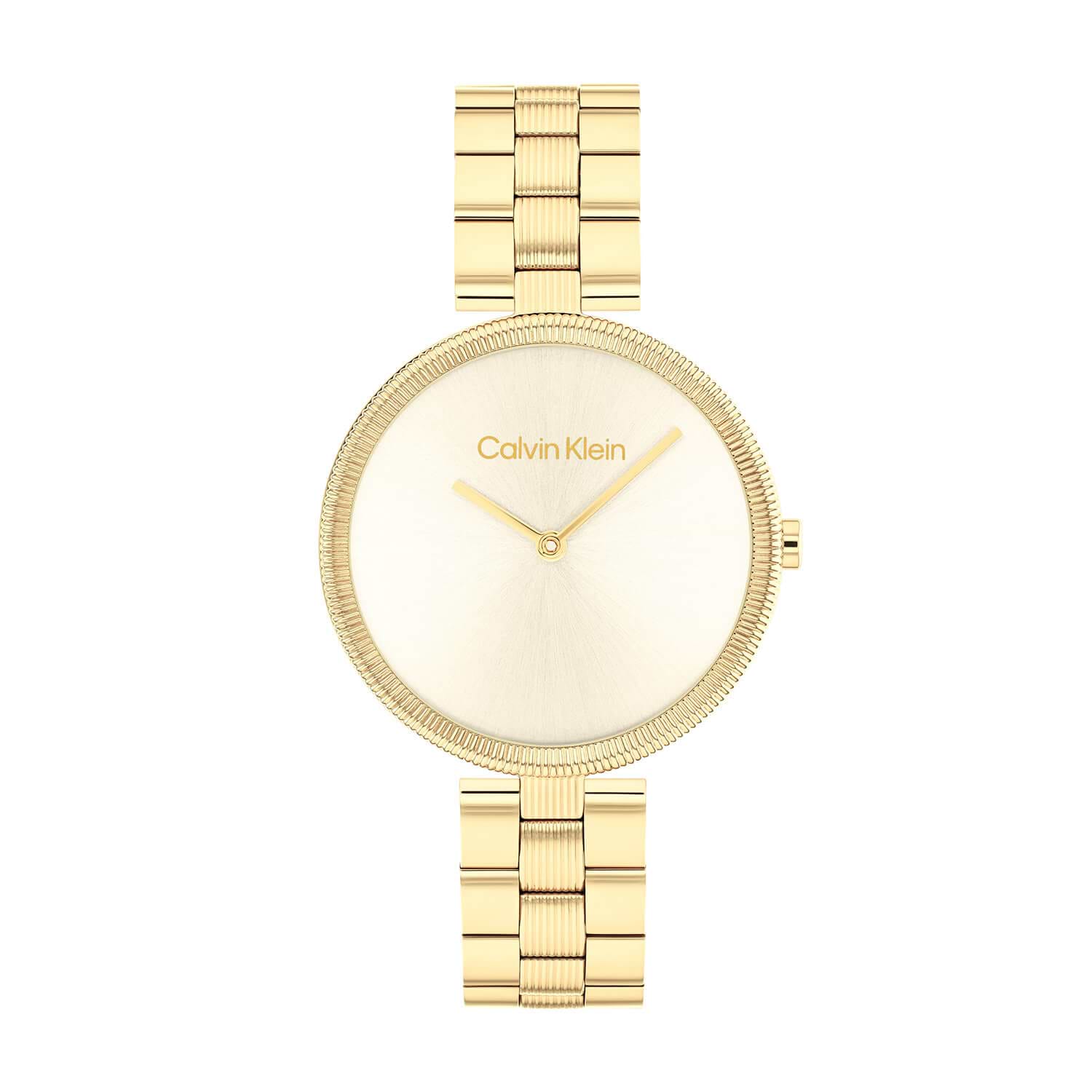 שעון יד לאישה קלווין קליין - שעון Calvin Klein מקולקציית Gleam דגם 25100014