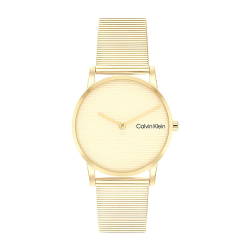 שעון יד לאישה קלווין קליין - שעון Calvin Klein מקולקציית Feel דגם 25100035
