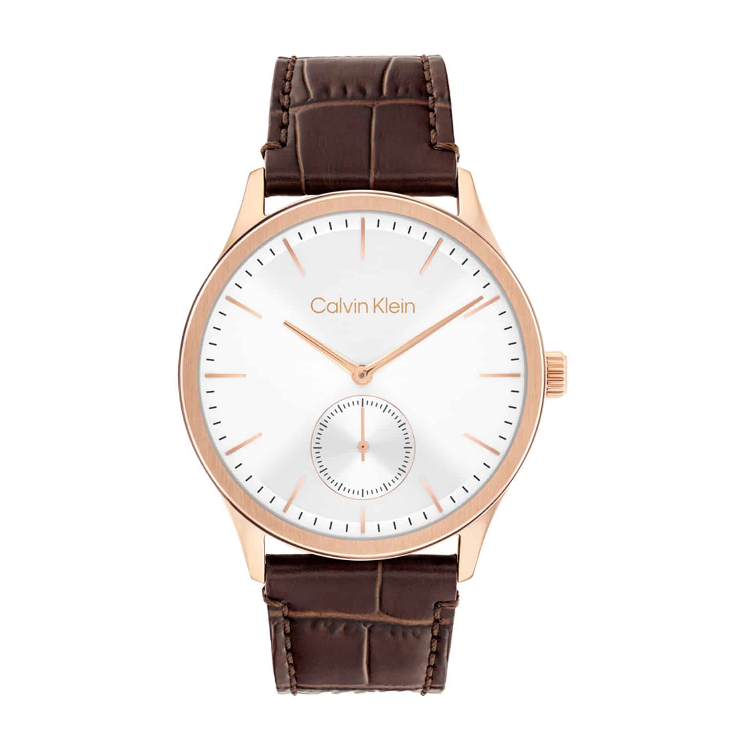 שעון יד לגבר קלווין קליין - שעון Calvin Klein מקולקציית CK Timeless דגם 25200553