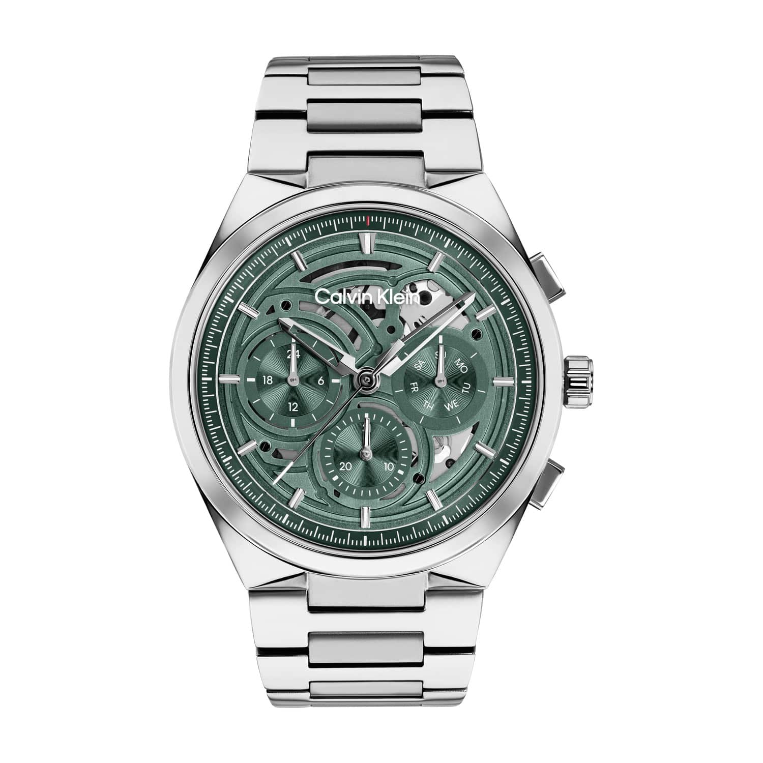 שעון יד לגבר קלווין קליין - שעון Calvin Klein מקולקציית Distinguish Skeleton דגם 25200572