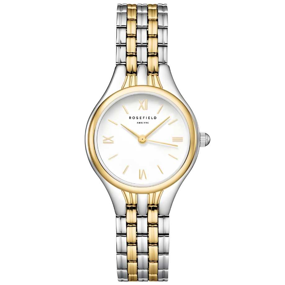 שעון יד לאישה רוספילד – Muse Silver Gold Rosefield MUWDSD-MU03