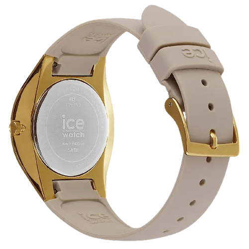 שעון אייס ווטש לנשים ICE Bubble קוורץ בגווני זהב וחום 025952