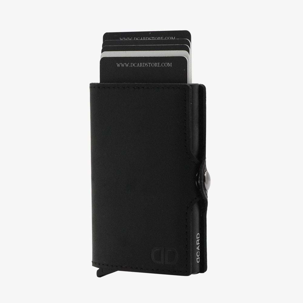 ארנק חכם לגבר - DCARD Leather Black