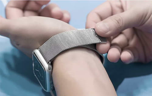 רצועה Apple Watch רשת פלדה מגנט Milanese תואמת