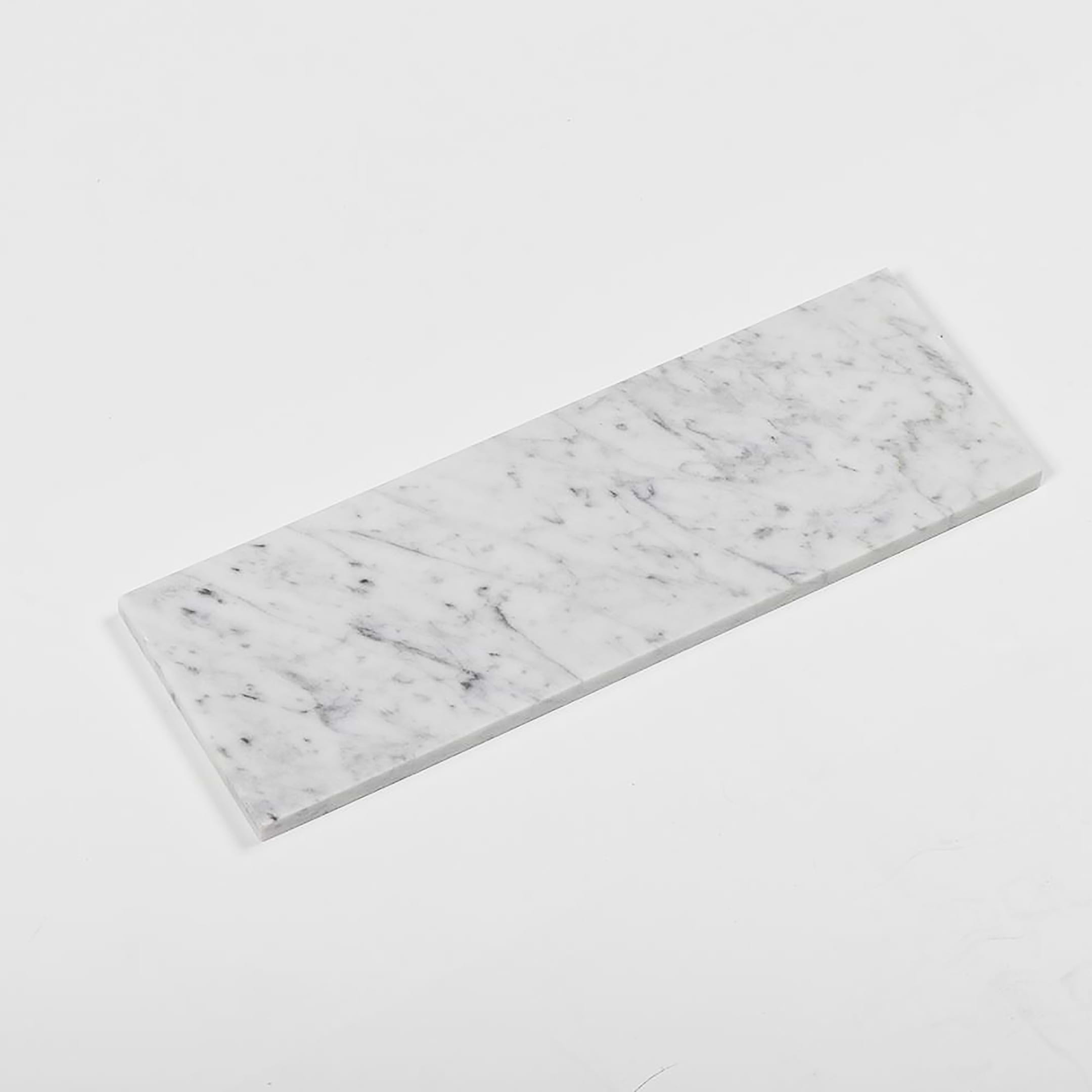 Carrara Tile Subway Tile 4x12 Honed Marble - Image 4