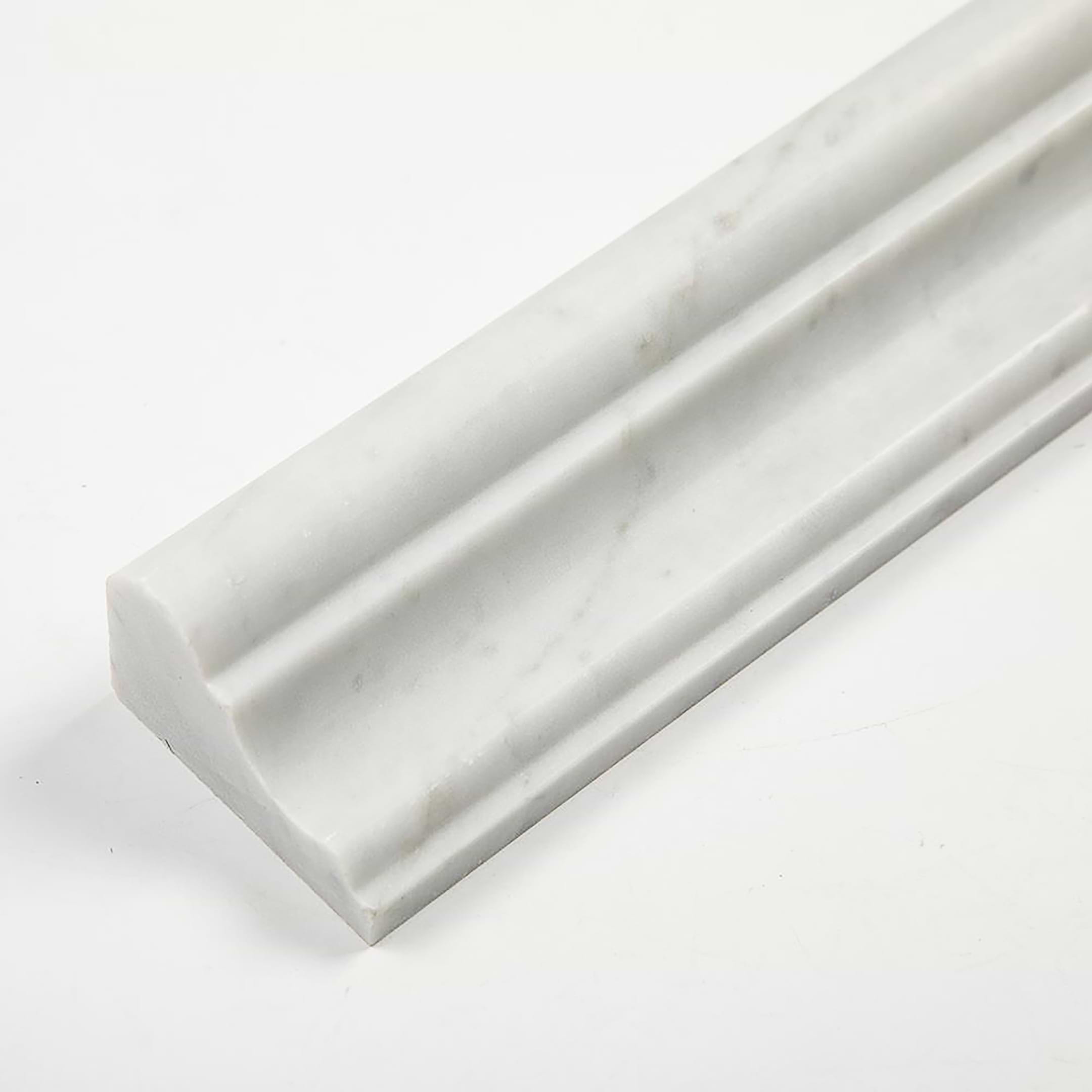 Carrara Ogee Honed Marble Trim - Image 2