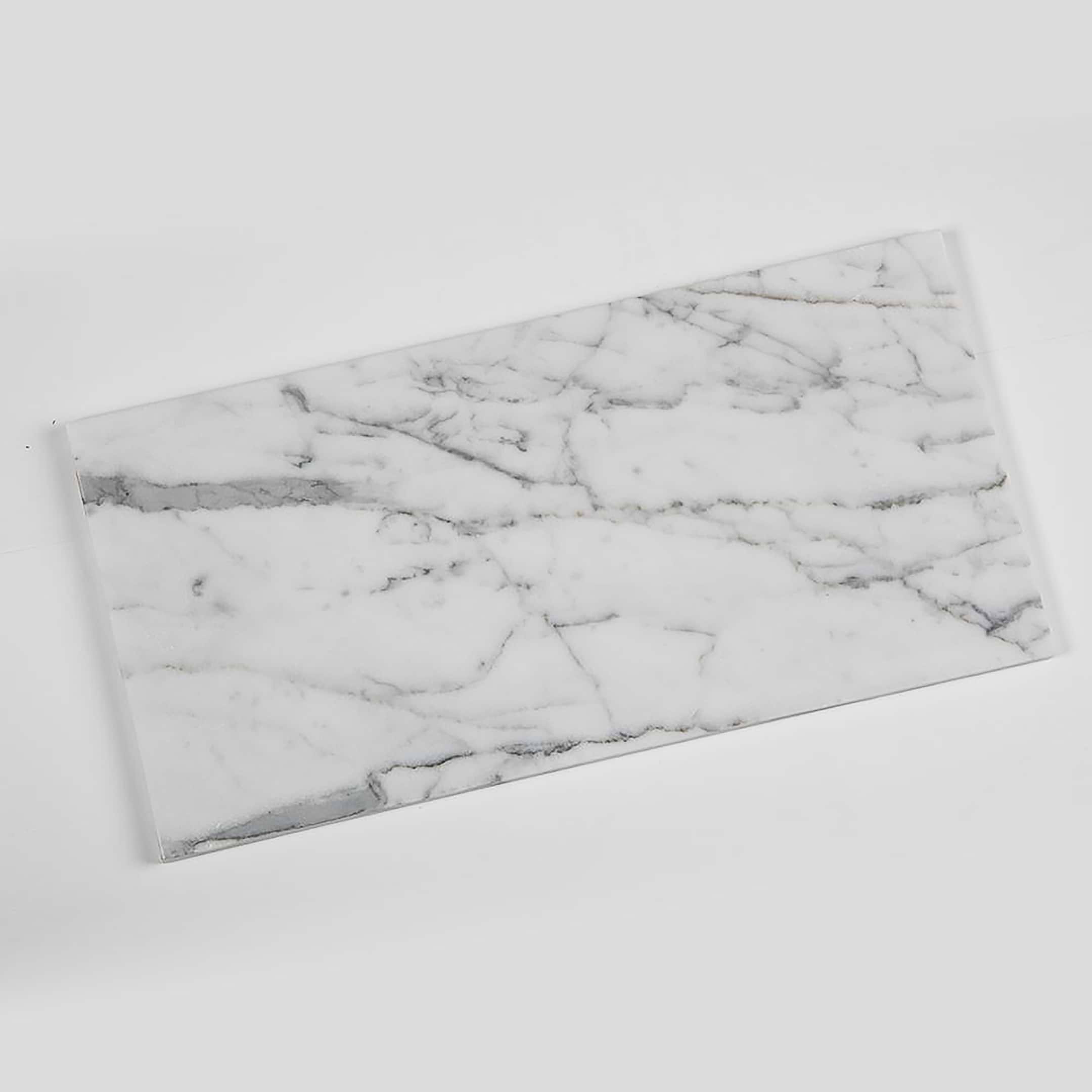 Carrara Tile Subway Tile 6x12 Honed Marble - Image 4