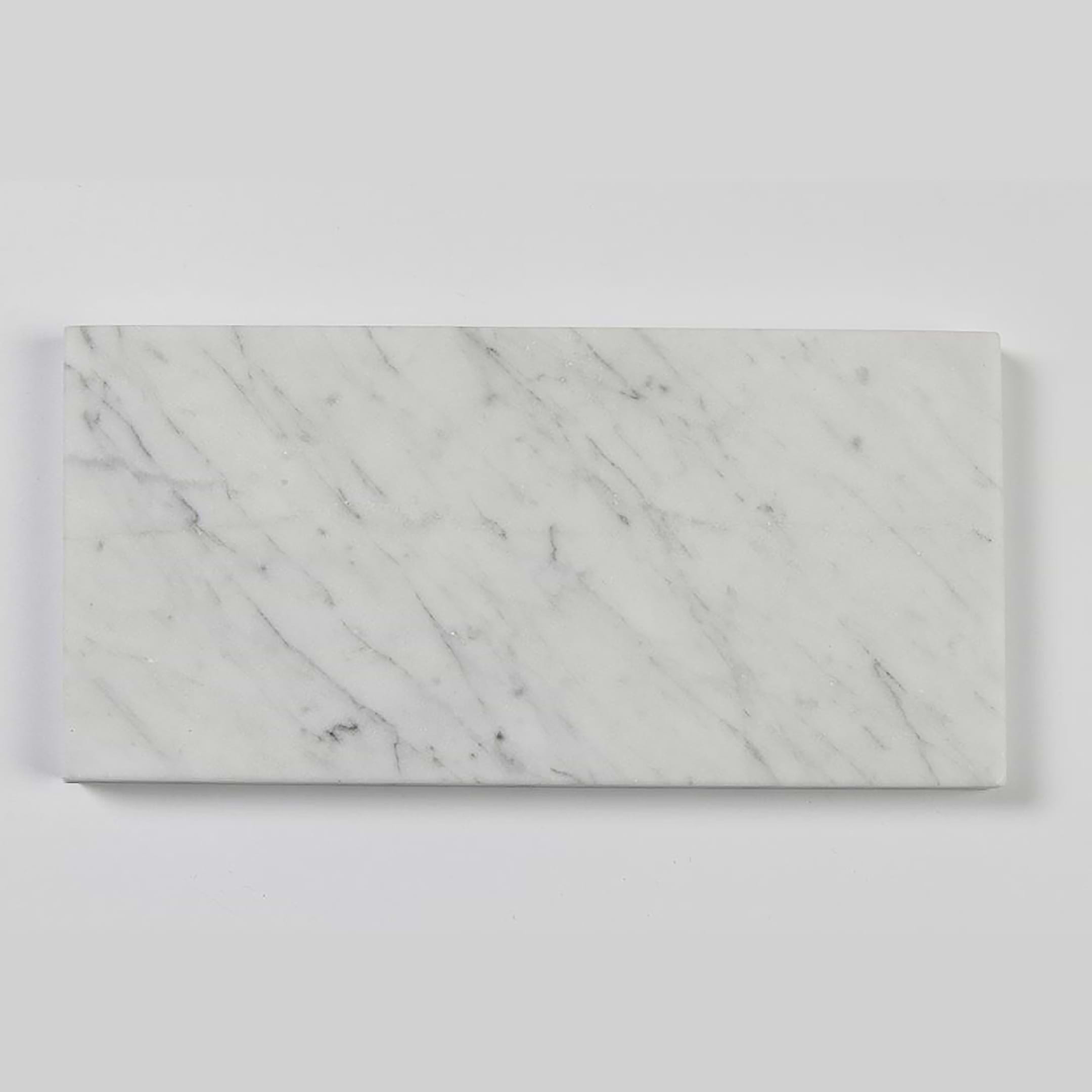Carrara Tile Subway Tile 3x6 Polished Marble