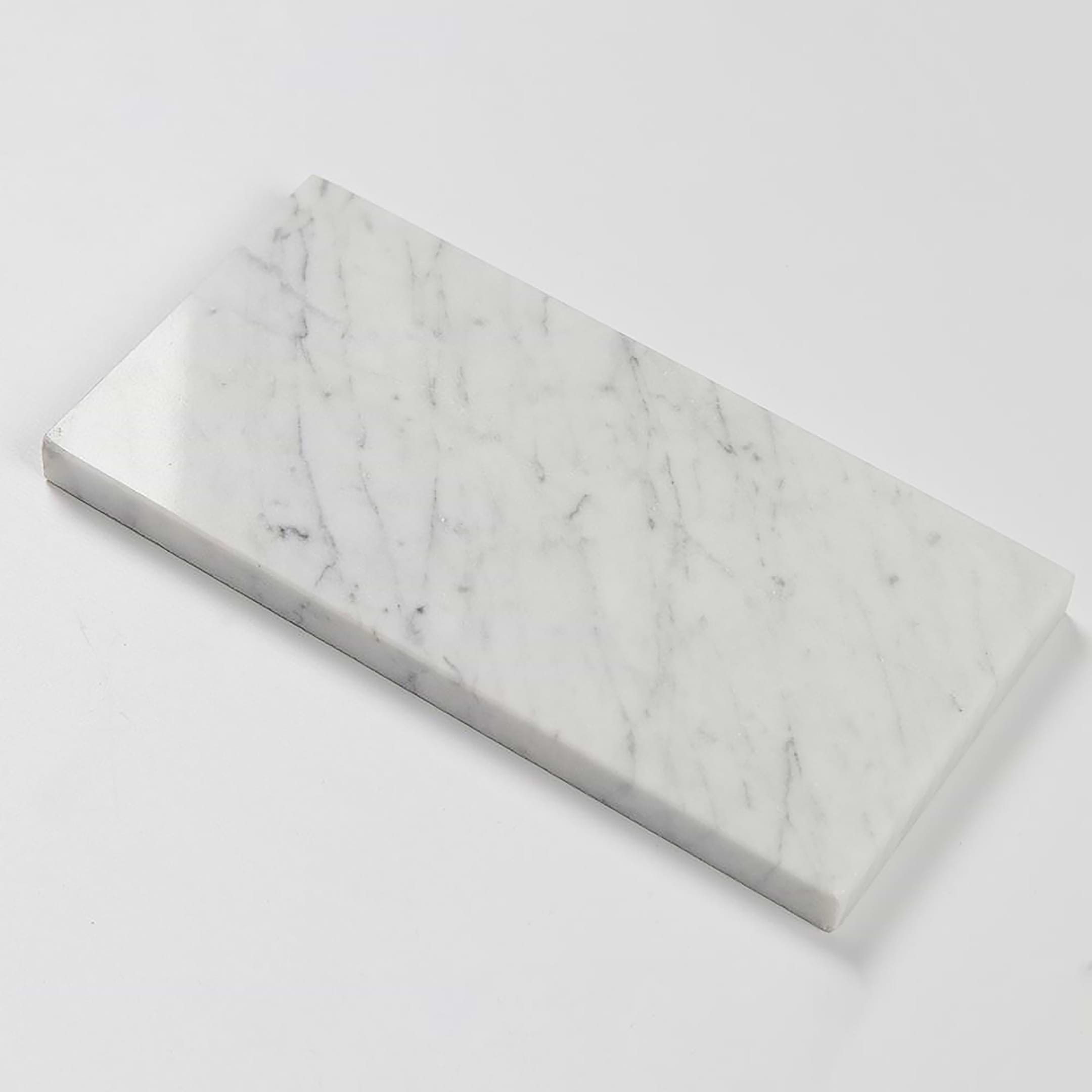 Carrara Tile Subway Tile 3x6 Polished Marble - Image 2