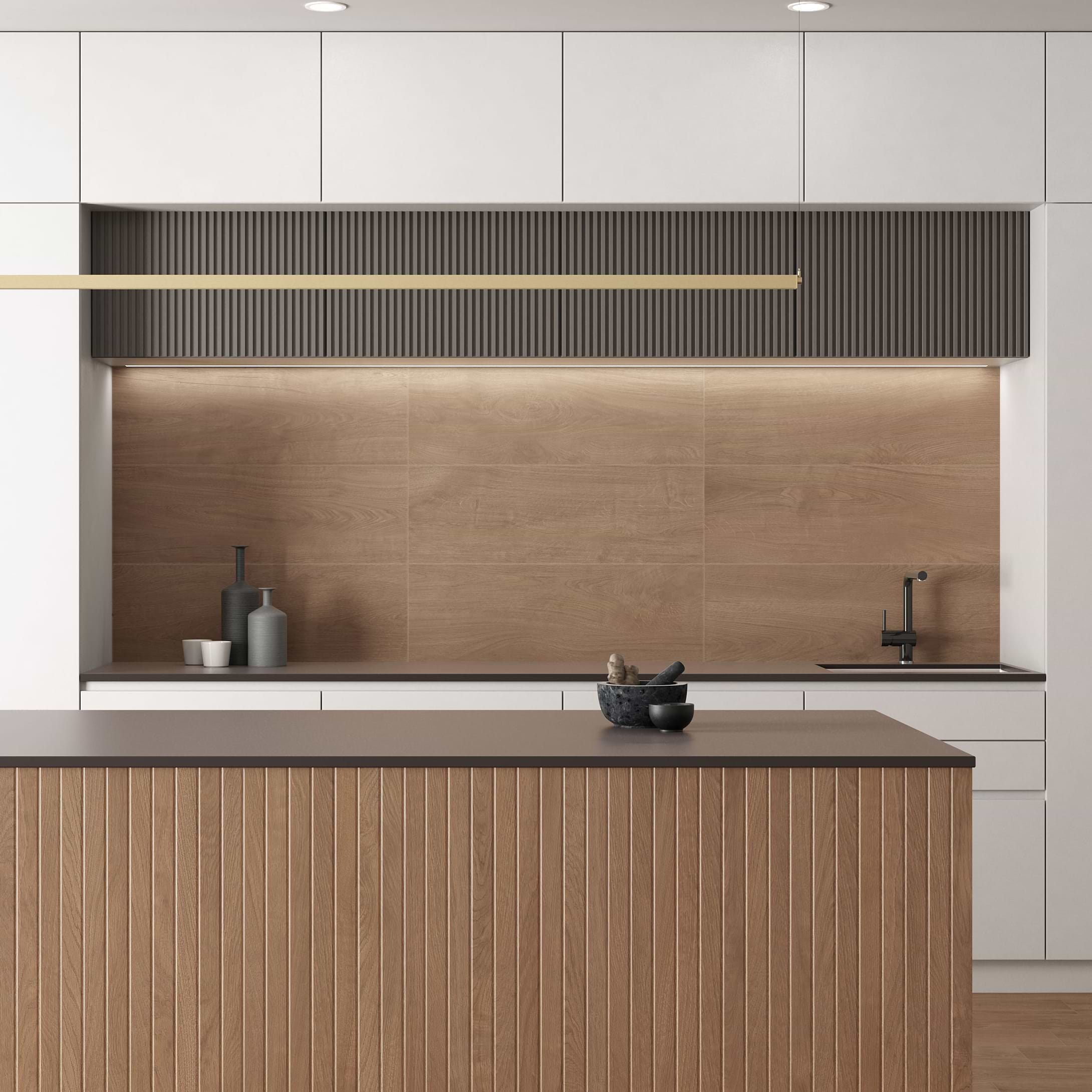 Clash Honey 12x36 Ceramic Tile - Image 2