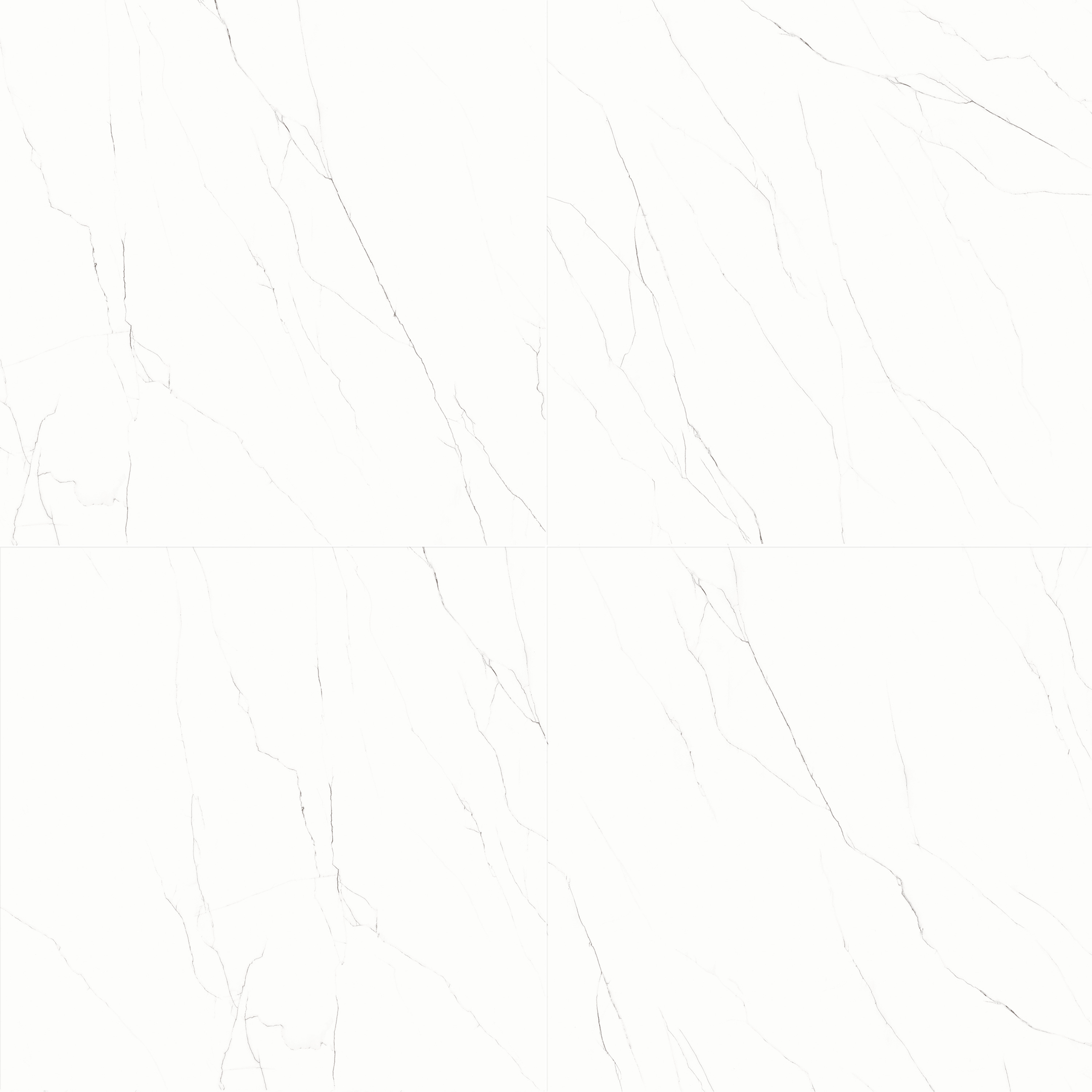 Vena Statuario Bianco 32x32 Matte Porcelain Tile