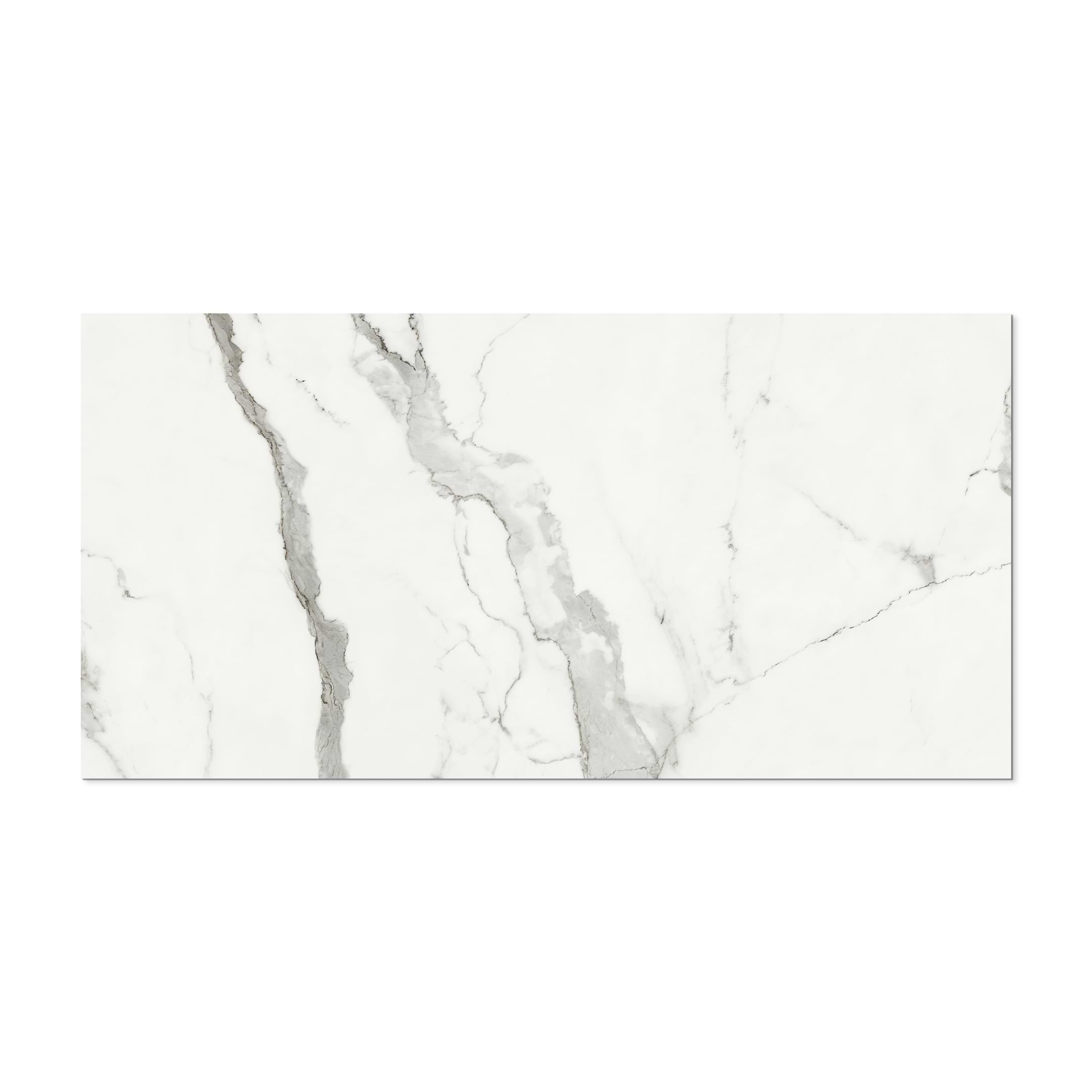 Prestigio Statuario 30x60 Polished Porcelain Tile - Image 3