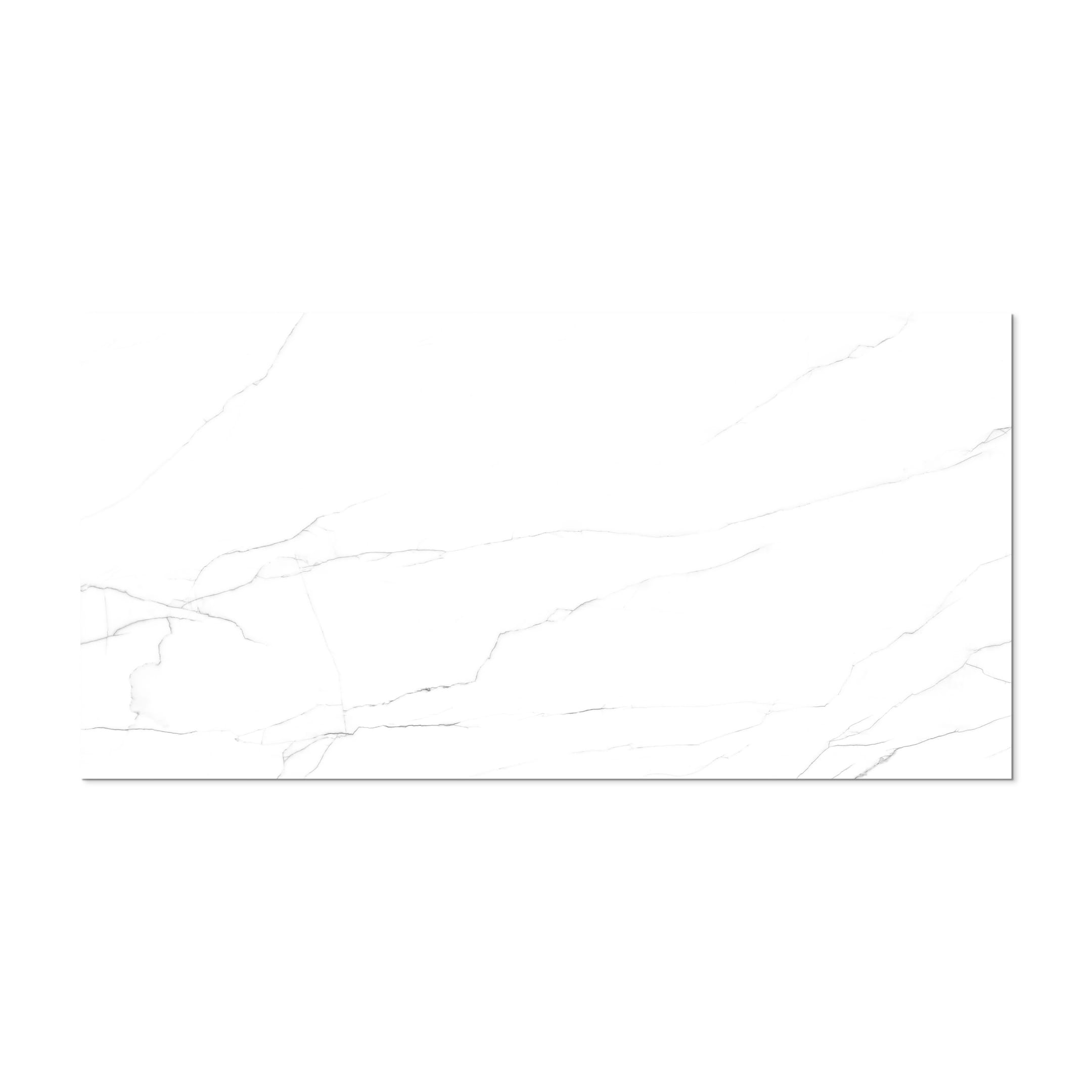 Vena Statuario Bianco 24x48 Matte Porcelain Tile - Image 3