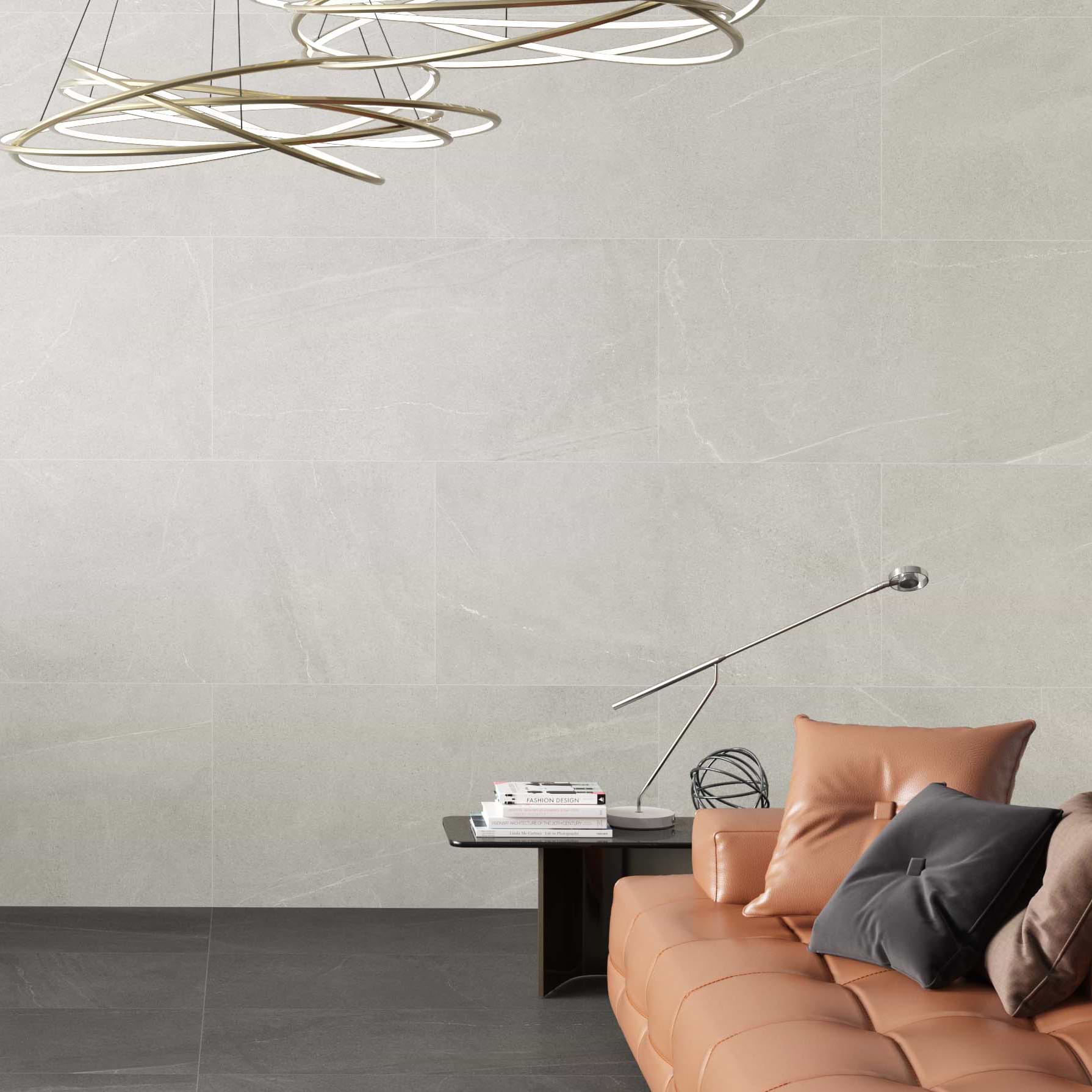 InOut Bellevue White 24x48 Polished Porcelain Tile - Image 2