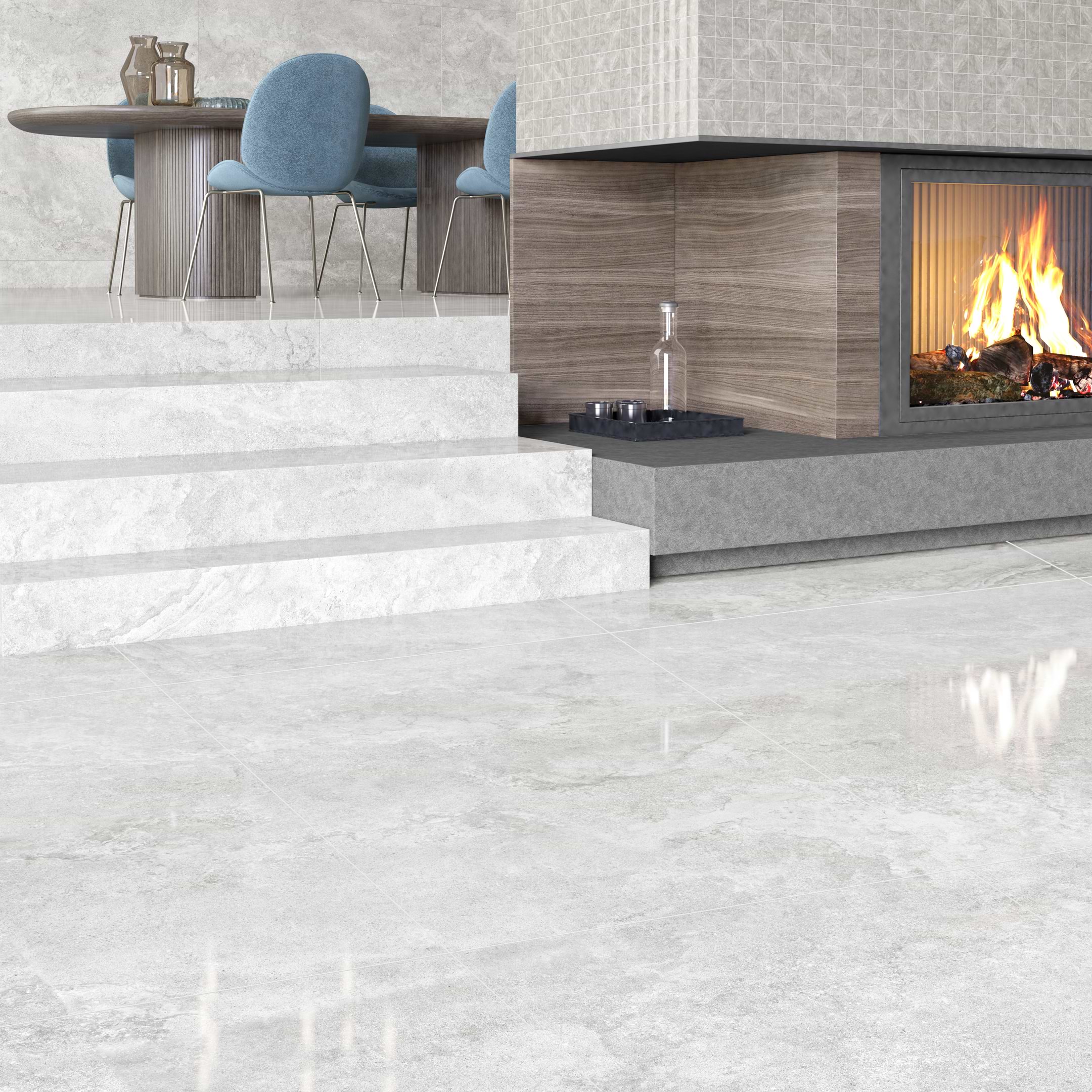 Capadocia White 36x36 Polished Porcelain Tile - Image 2