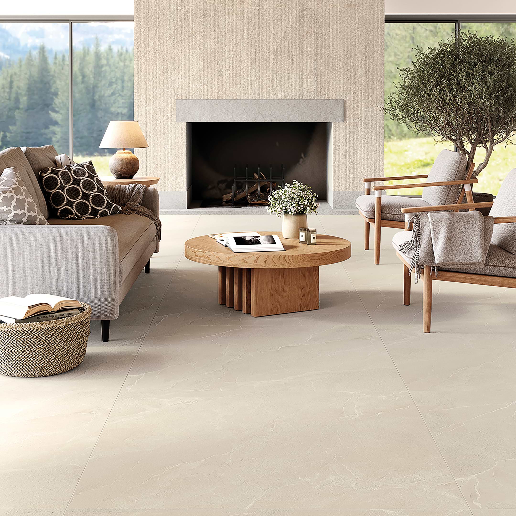 Cortina Sabbia 48x48 Matte Porcelain Tile - Image 2