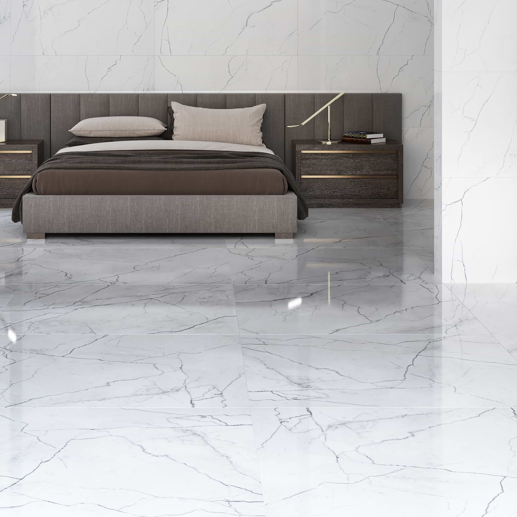 Elegance Marble 36x36 Matte Porcelain Tile - USA Tile & Marble