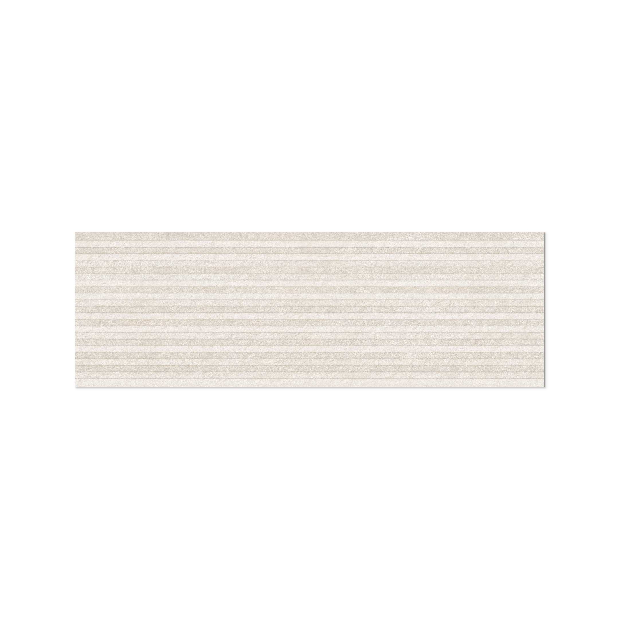 Materia Blanco Deco 13x40 Matte Ceramic Tile - Image 3