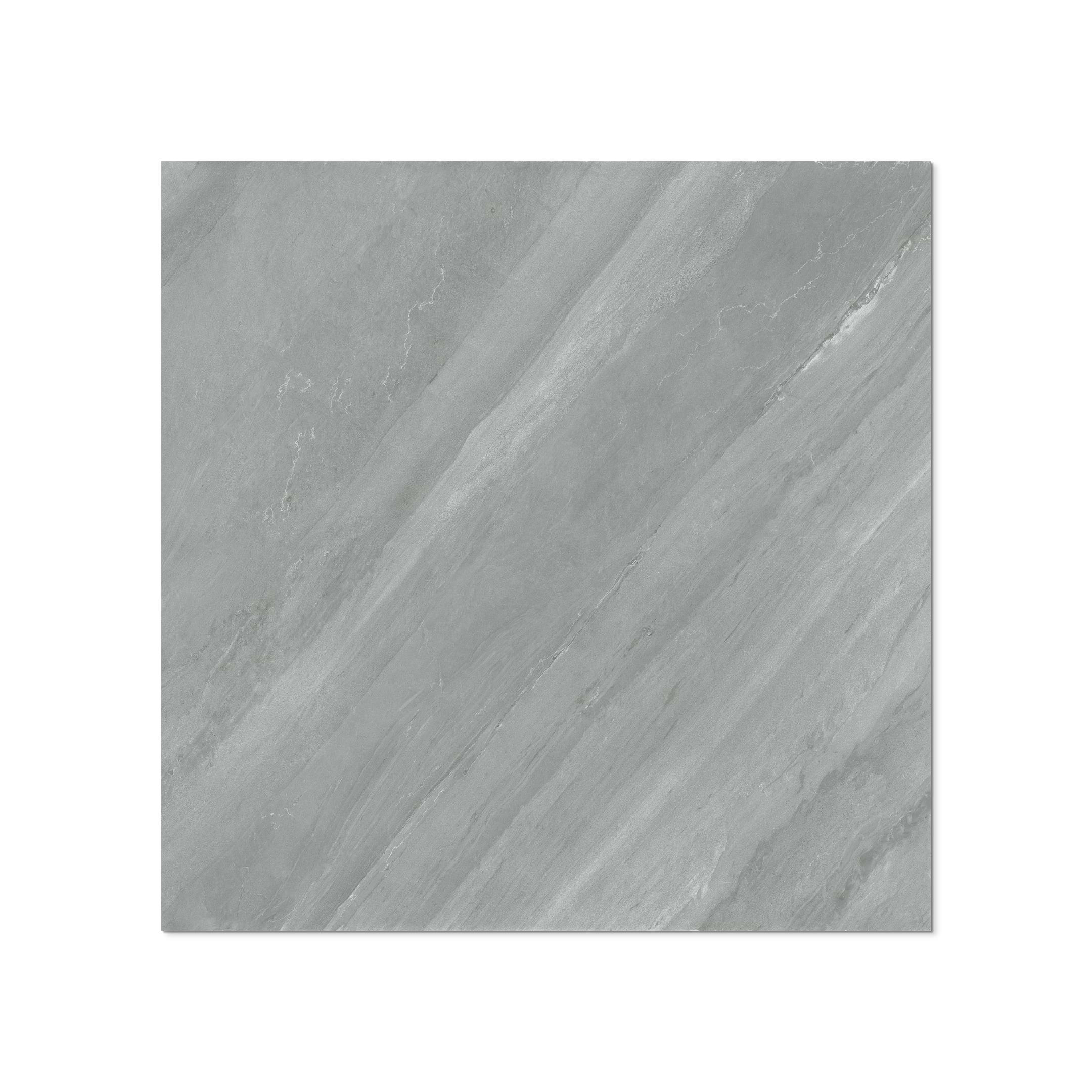 Overtime Grey 48x48 Matte Porcelain Tile - Image 3