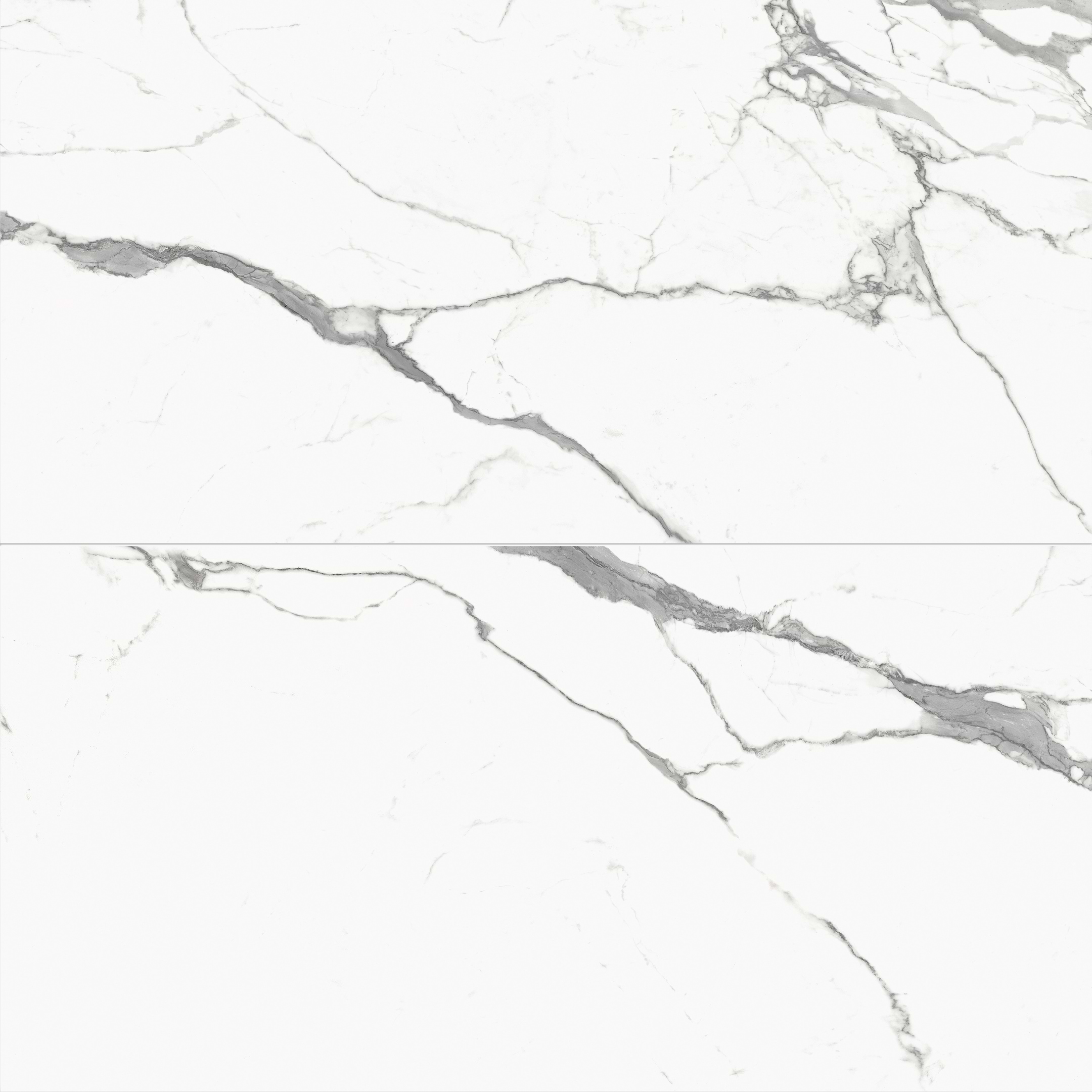 Prestigio Statuario Apuano 24x48 Matte Porcelain Tile