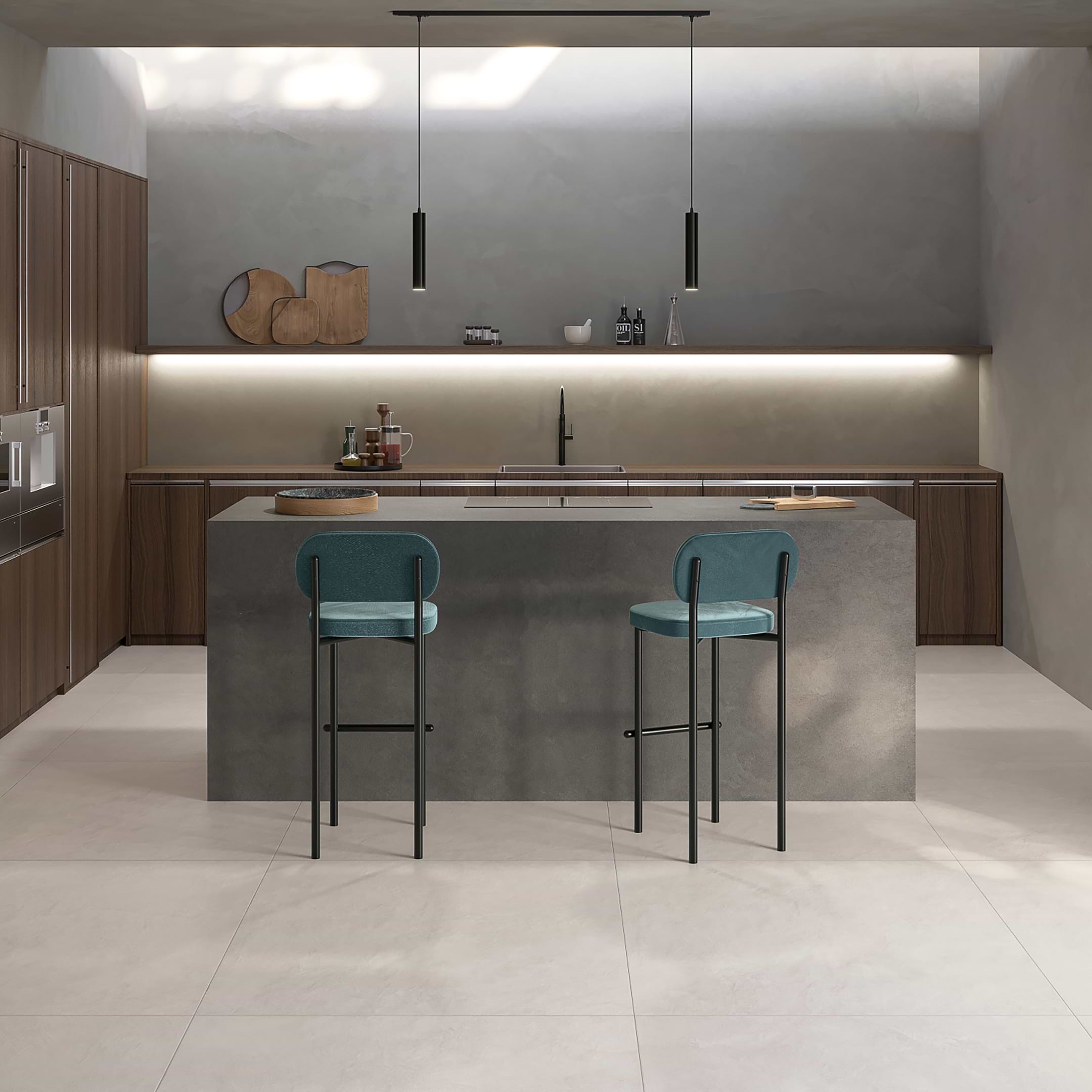 Rayclay Moon 48x48 Matte Porcelain Tile - Image 3