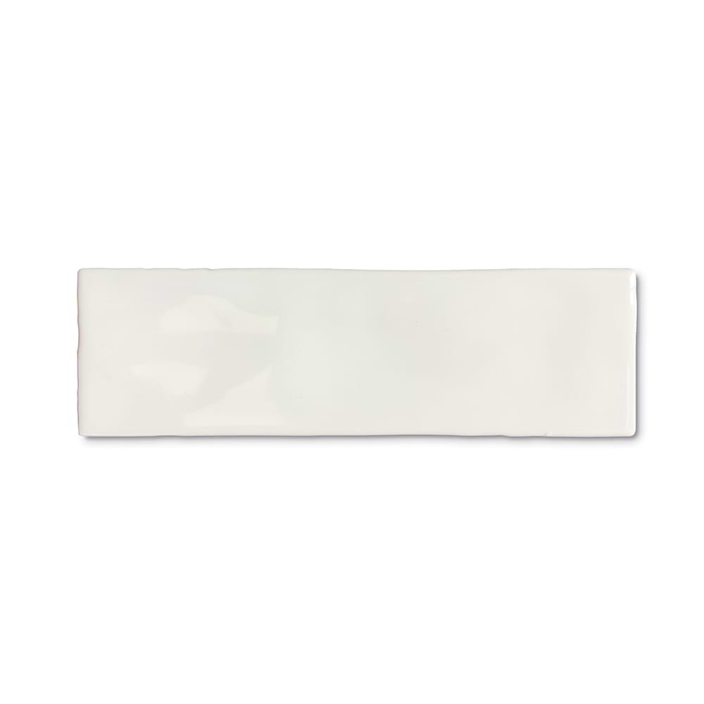 Borgos White Subway Porcelain Tile Glossy