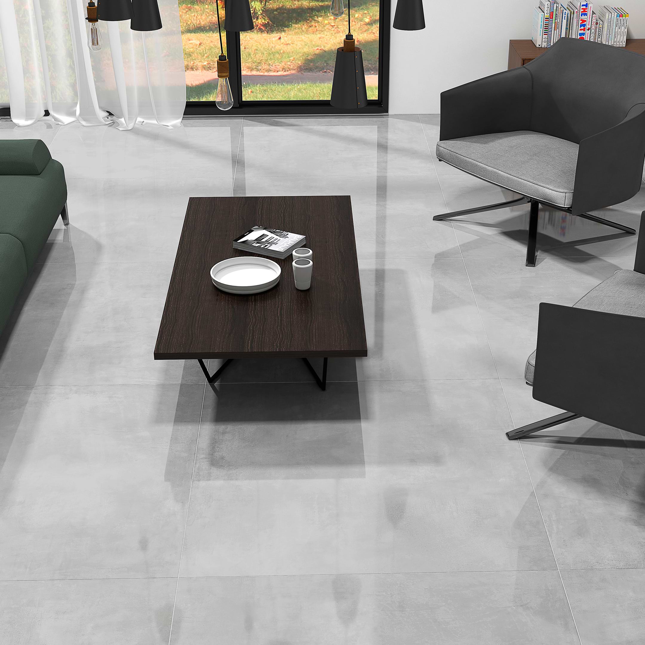 Kadence Perla 36x36 Polished Porcelain Tile - Image 2
