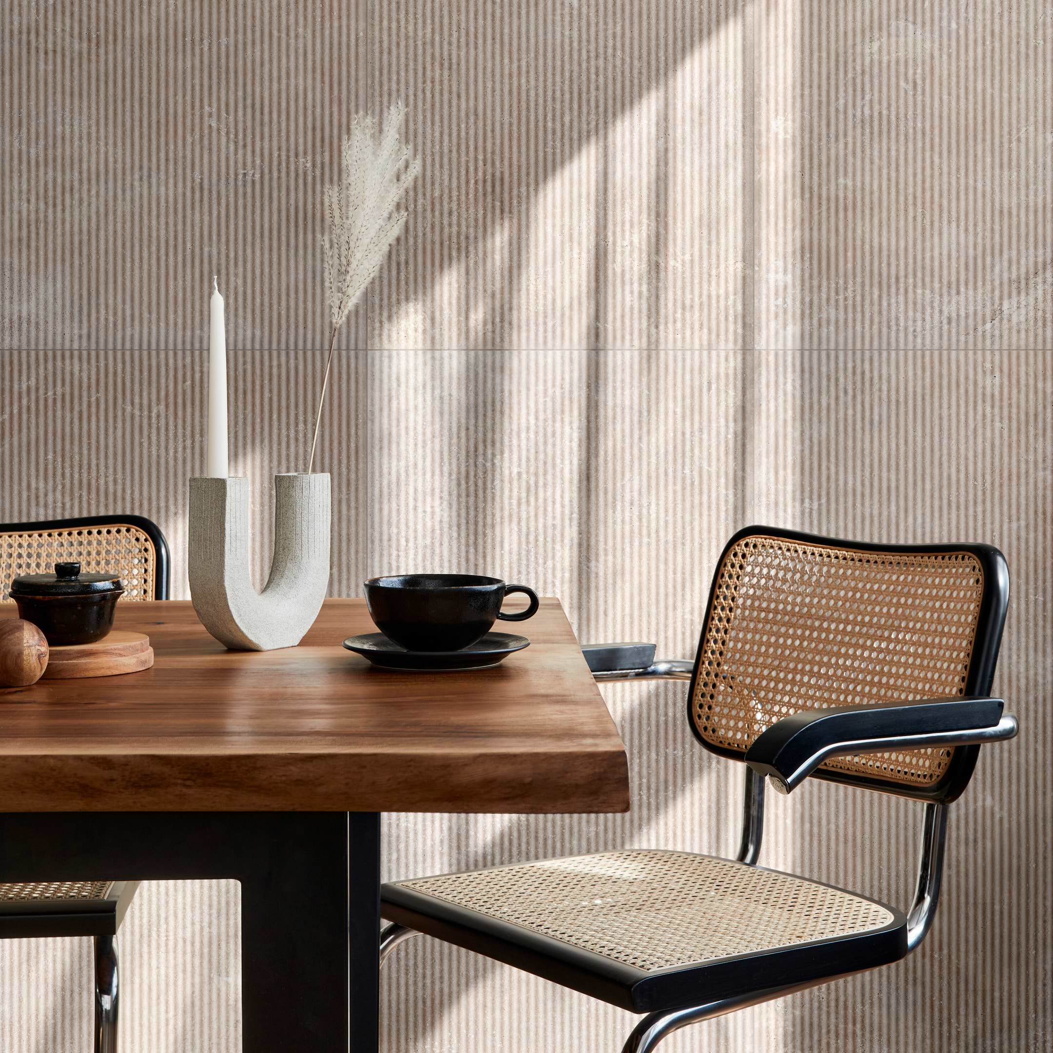 Realstone Travertino 3D Bianco 24×48 Matte Porcelain Tile - Image 2