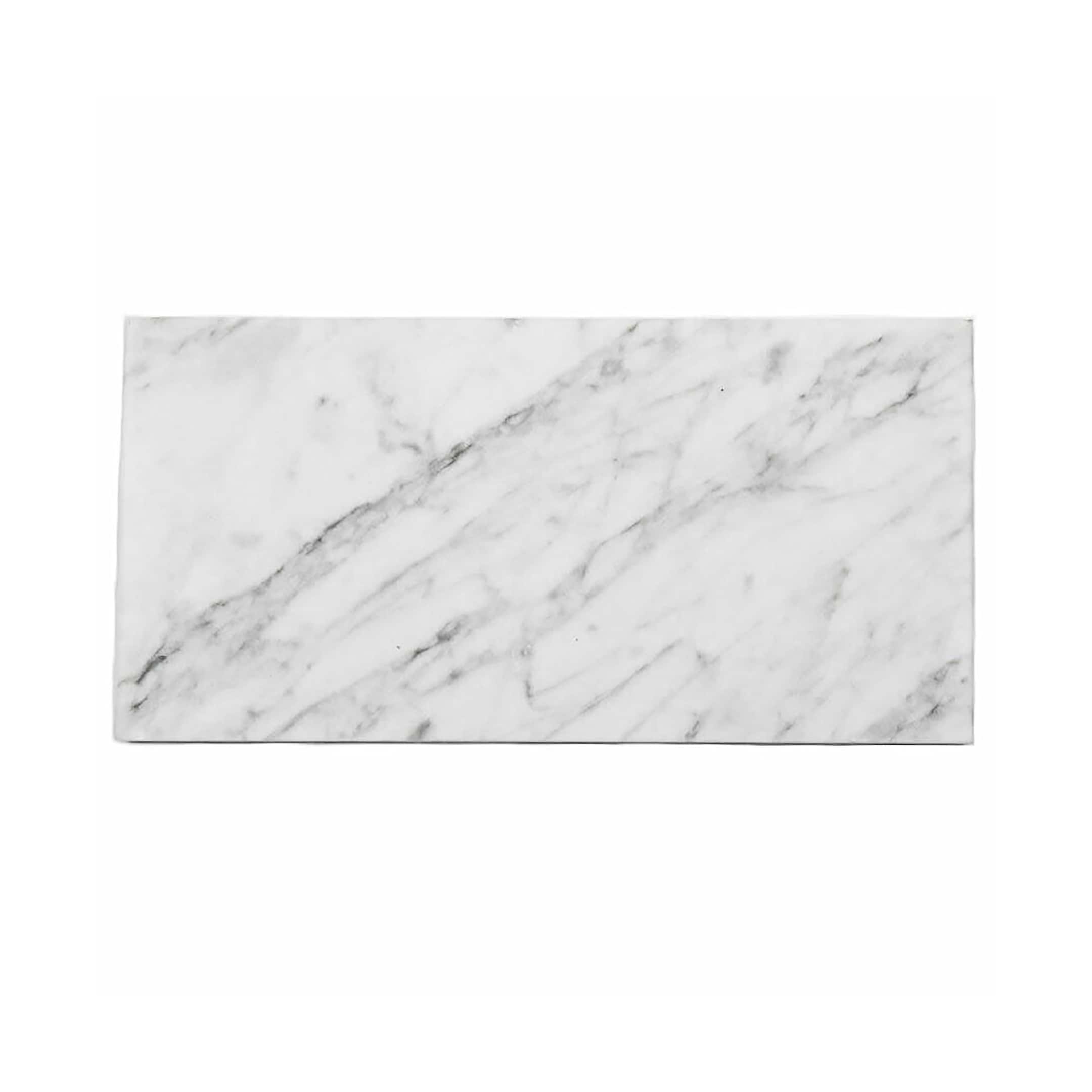 Carrara Tile Subway Tile 3x6 Honed Marble - Image 2