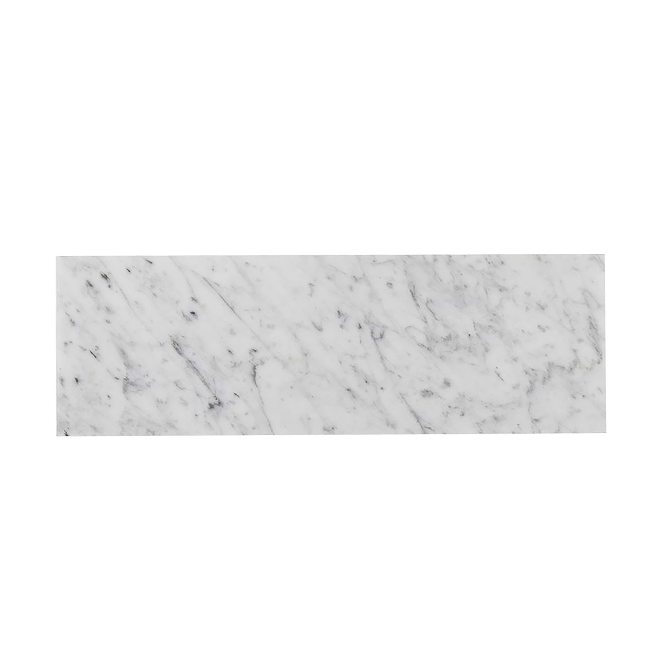 Carrara Tile Subway Tile 4x12 Honed Marble - Image 2