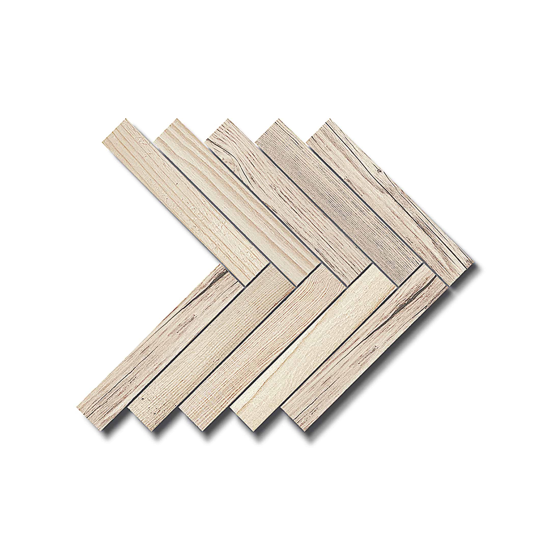 Cortina Almond Herringbone Mosaic
