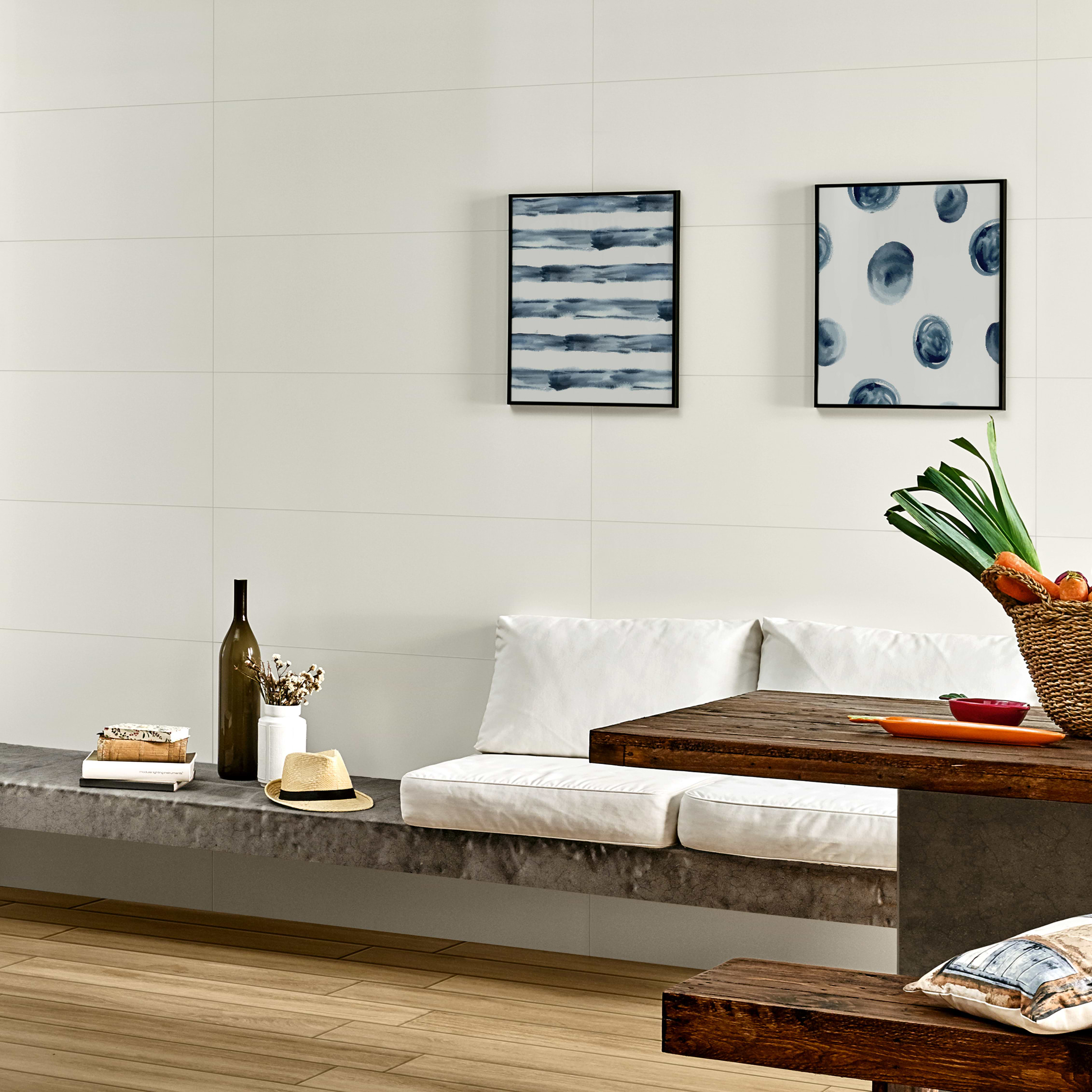 Genesis White 14x40 Ceramic Matte - Image 2