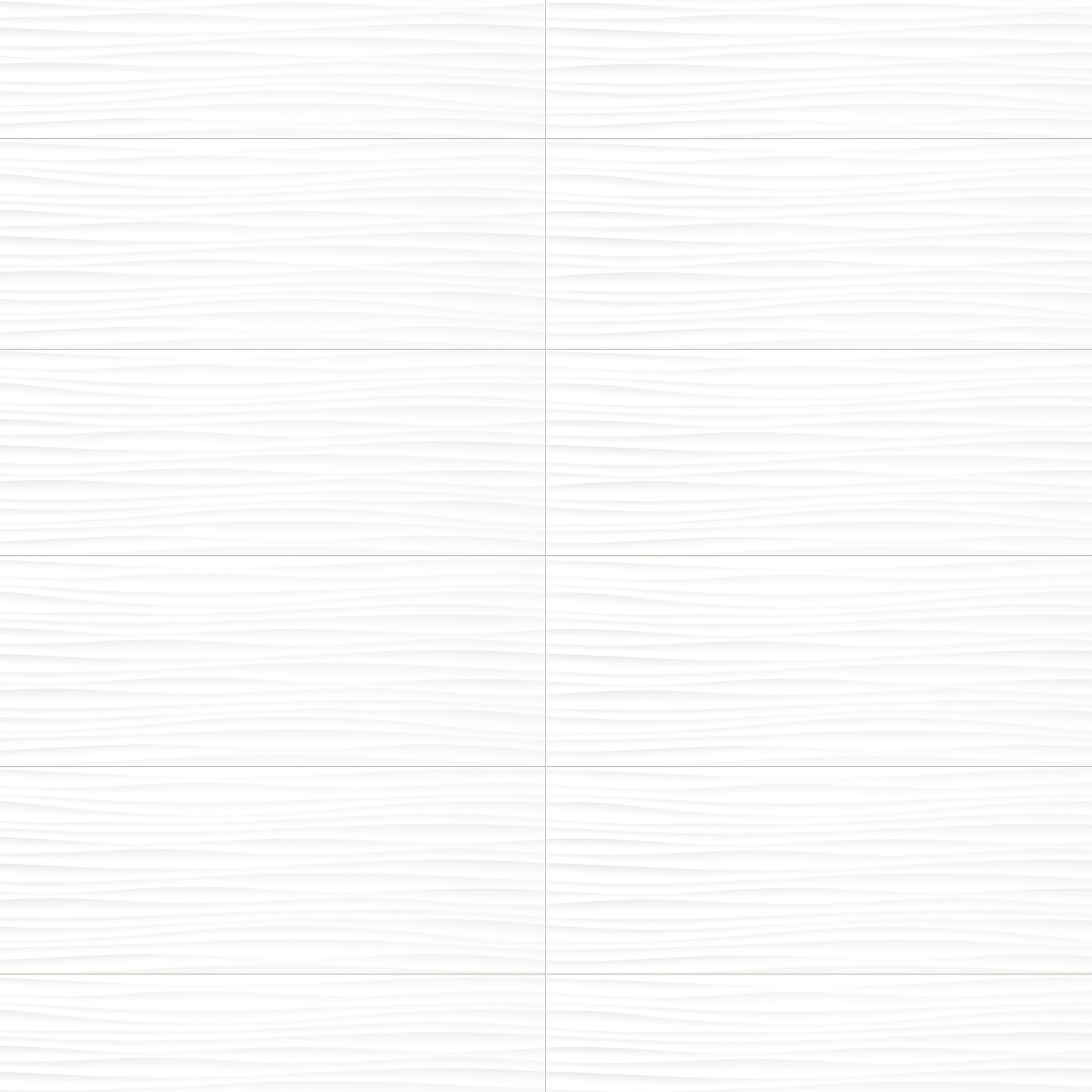 Genesis Wind White 14x40 Matte Ceramic Tile