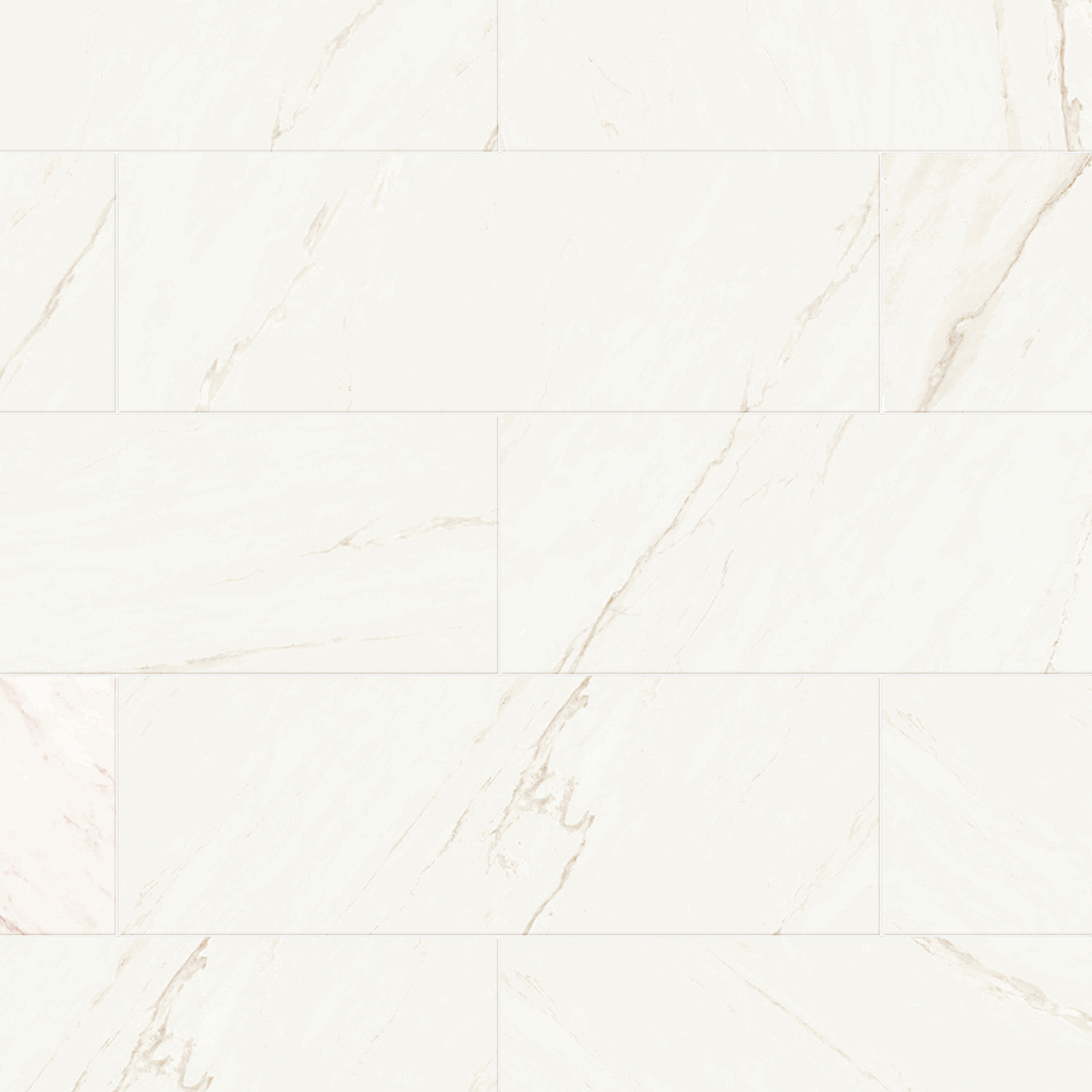 Love Marble White 14x40 Matte Ceramic Tile
