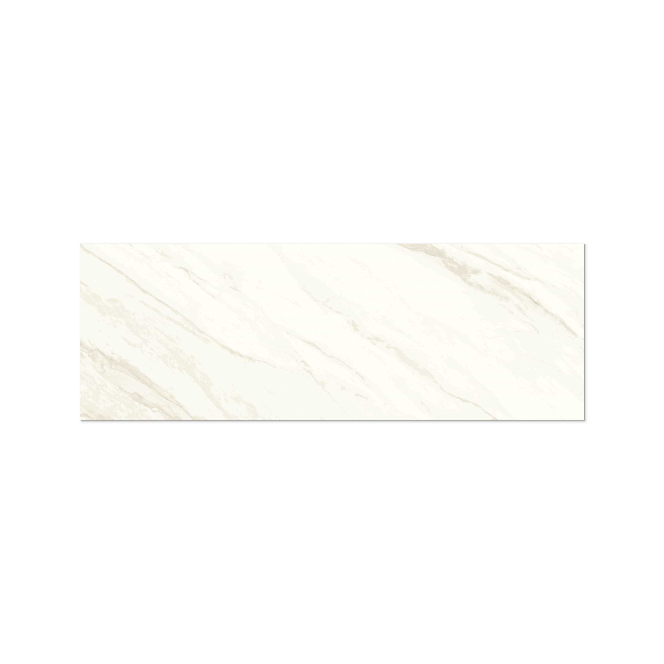 Love Marble White 14x40 Shine Ceramic Tile - Image 3