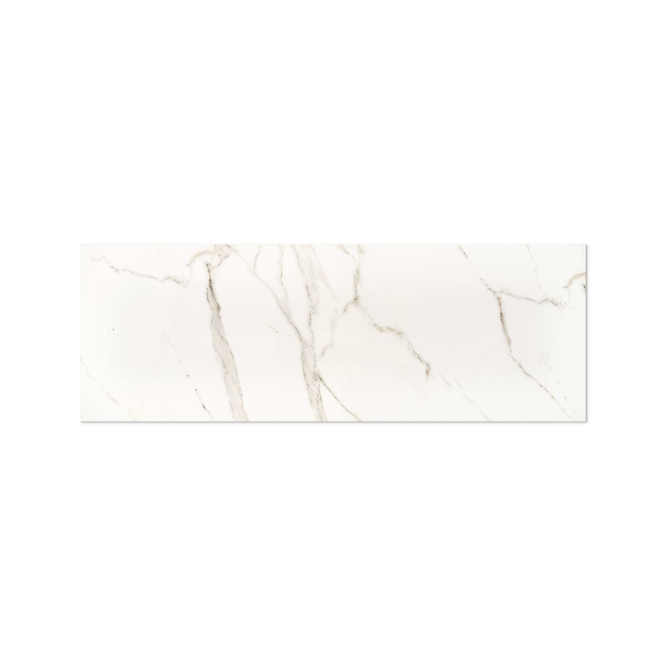Precious Calacatta 14x40 Polished Ceramic Tile - Image 3