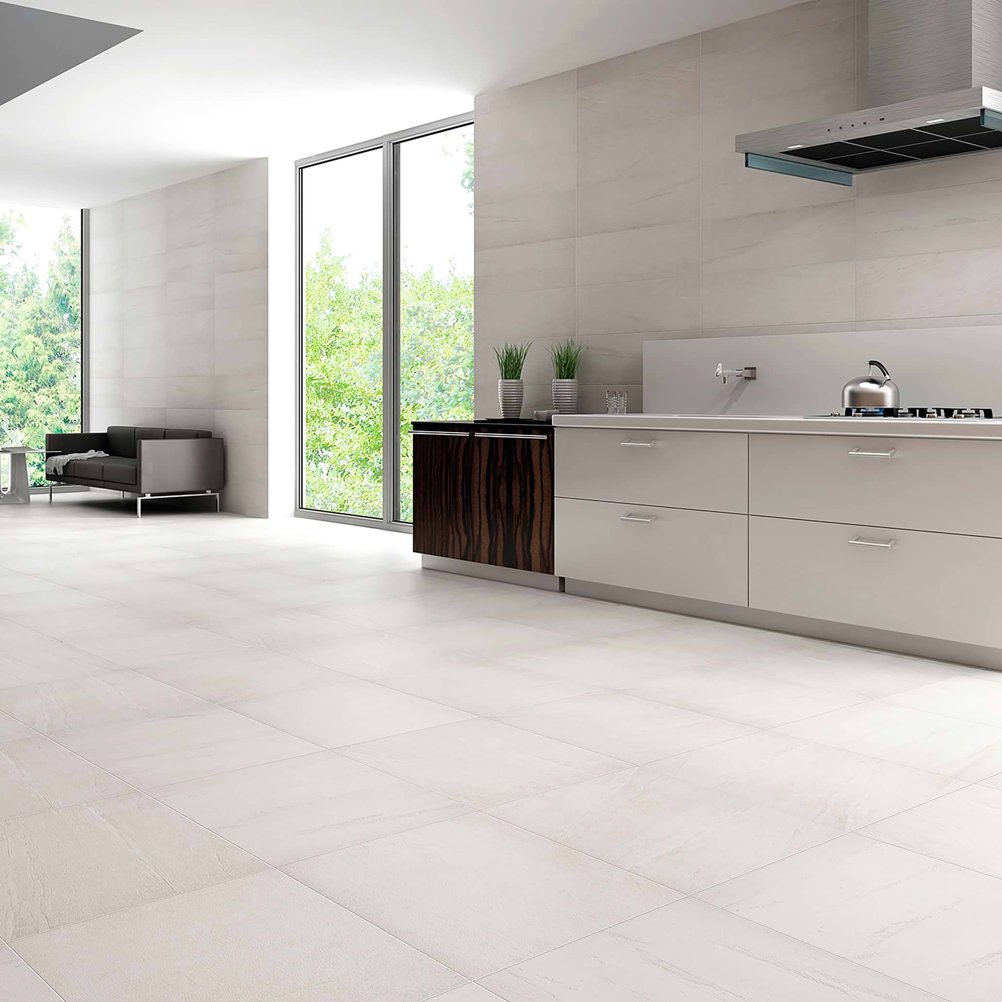 Materia Blanco 13x40 Matte Ceramic Tile - Image 2