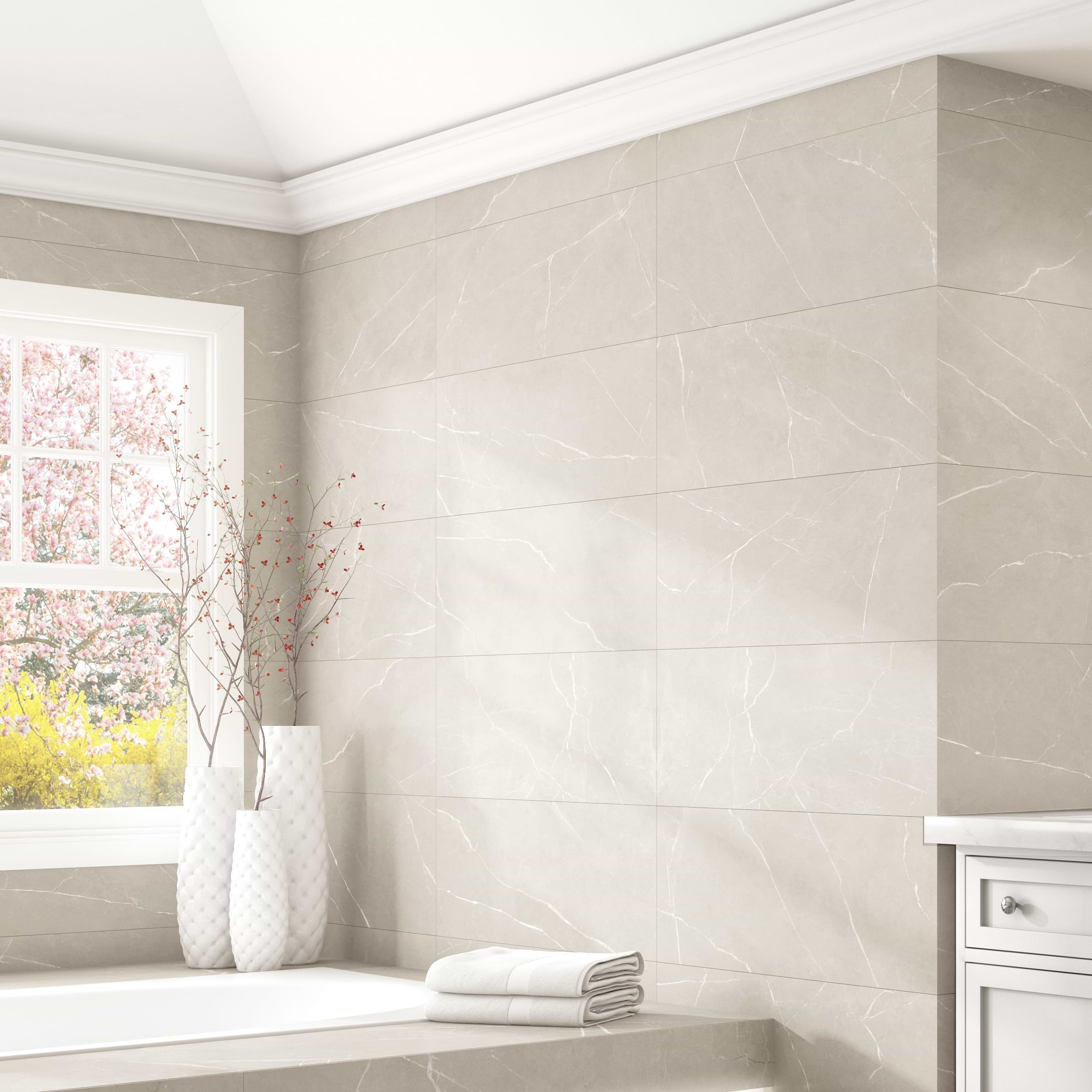 Meraki Cream 13x36 Matte Ceramic Tile - Image 2