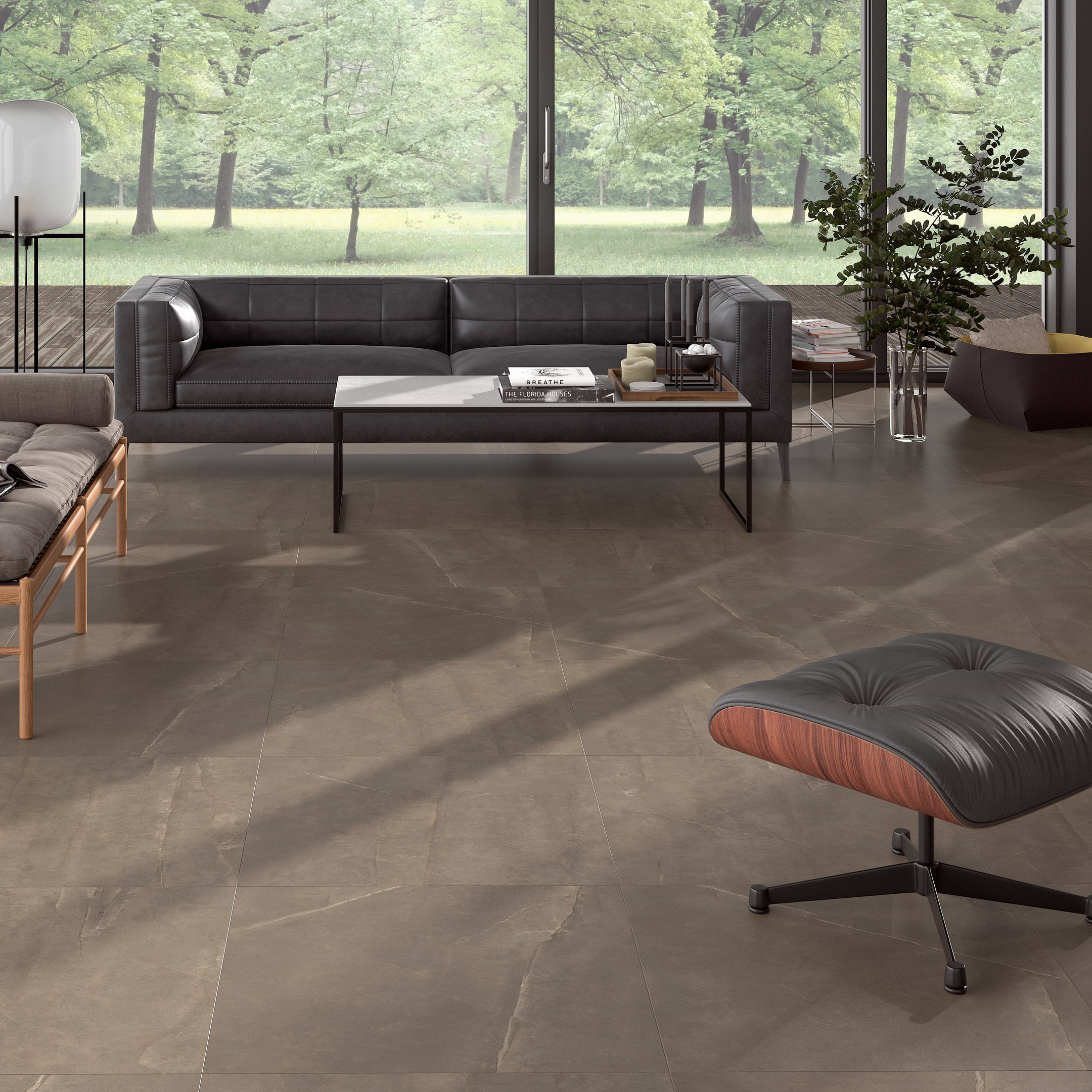 Talo Grey 30x30 Matte Porcelain Tile - Image 2