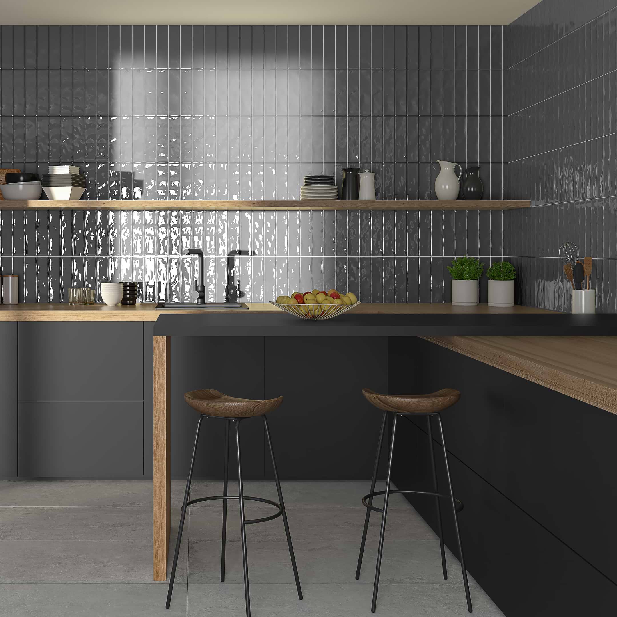 Bronx Gris 3x12 Polished Subway Tile - Image 3