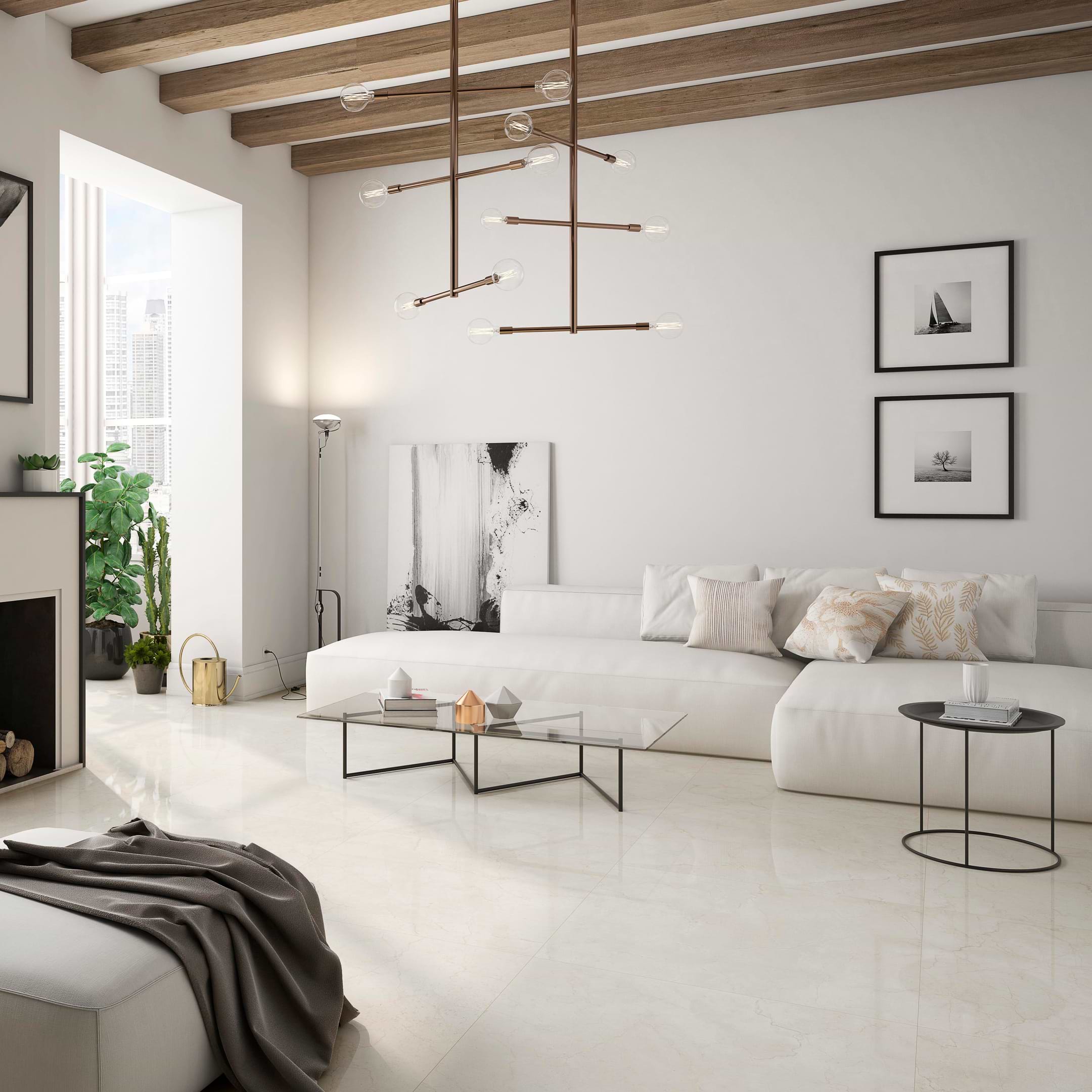 Bari Marfil 24X48 Polished Porcelain Tile - Image 2