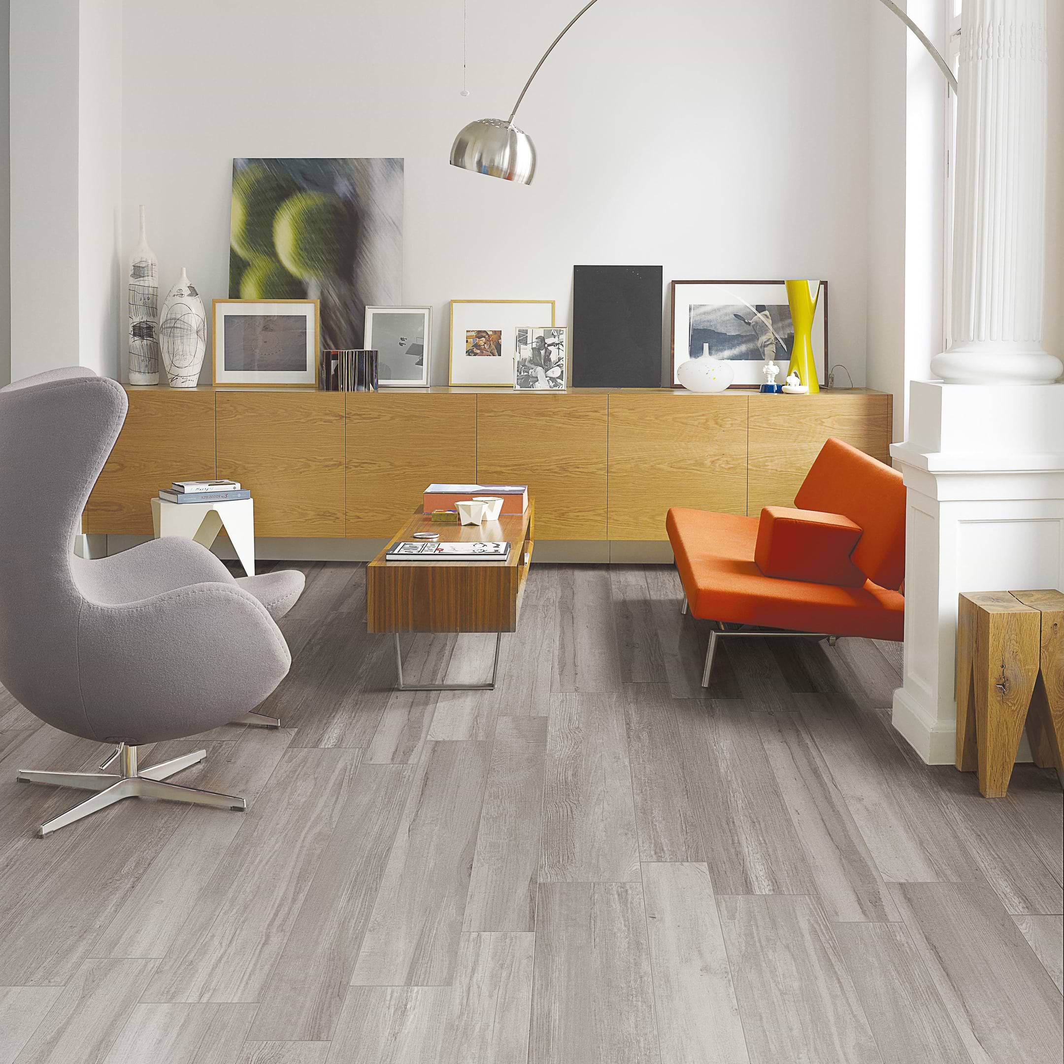 Travel Grey 8x48 Strutturato Porcelain Tile - Image 3