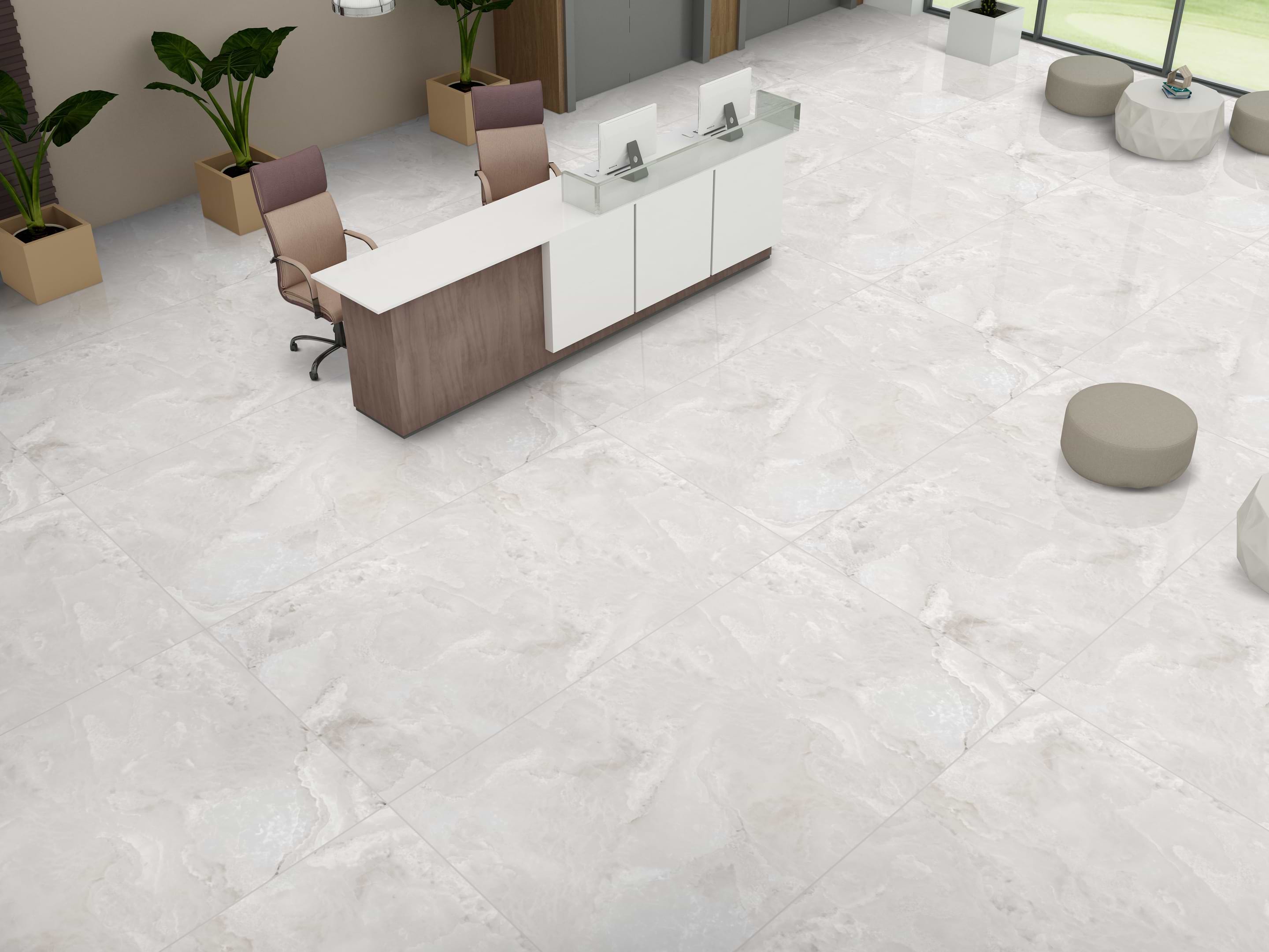 Cloudy Onyx 64x128 Matte Porcelain Slab - Image 2