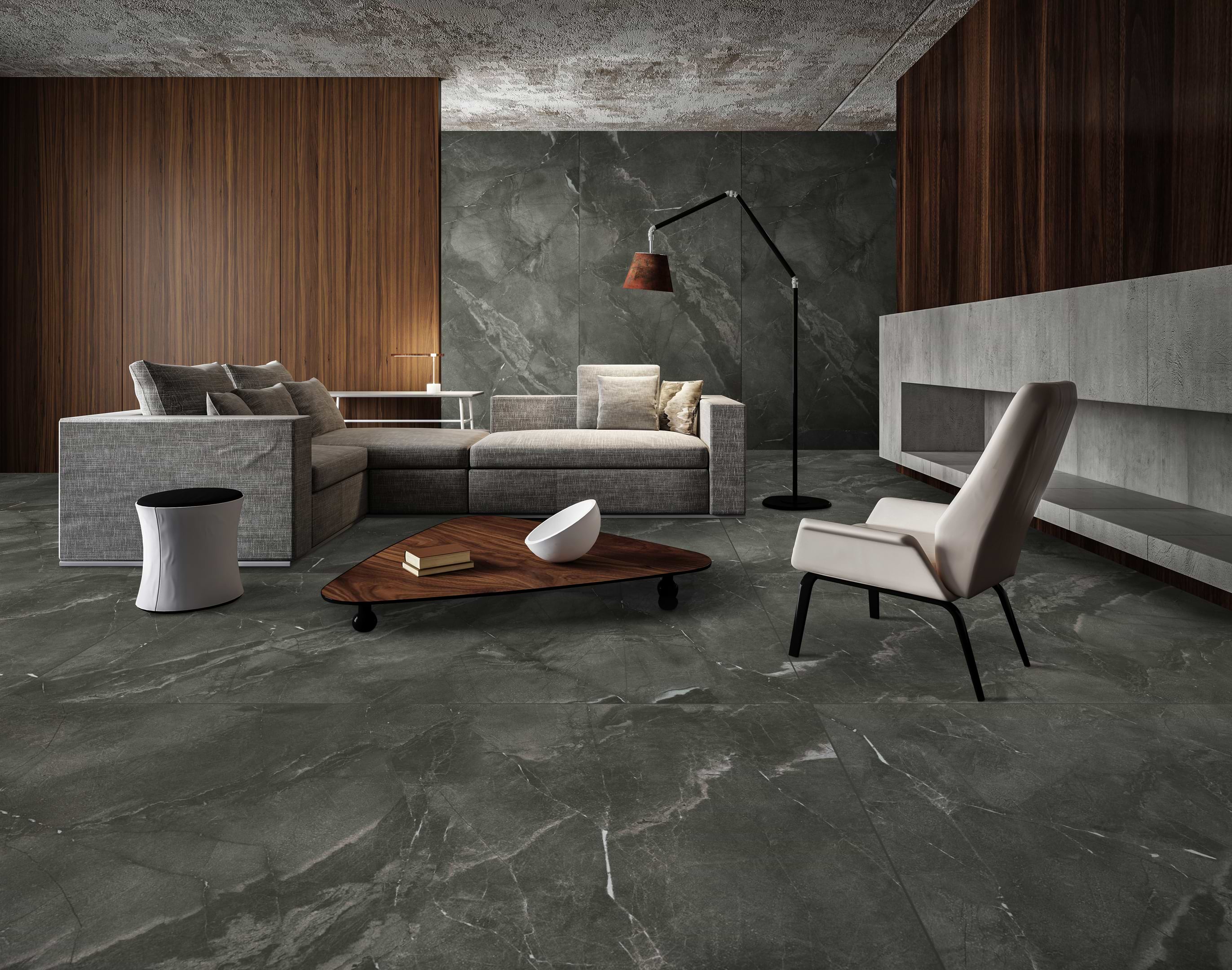 Dazzle Nero 64x128 Matte Porcelain Slab - Image 2